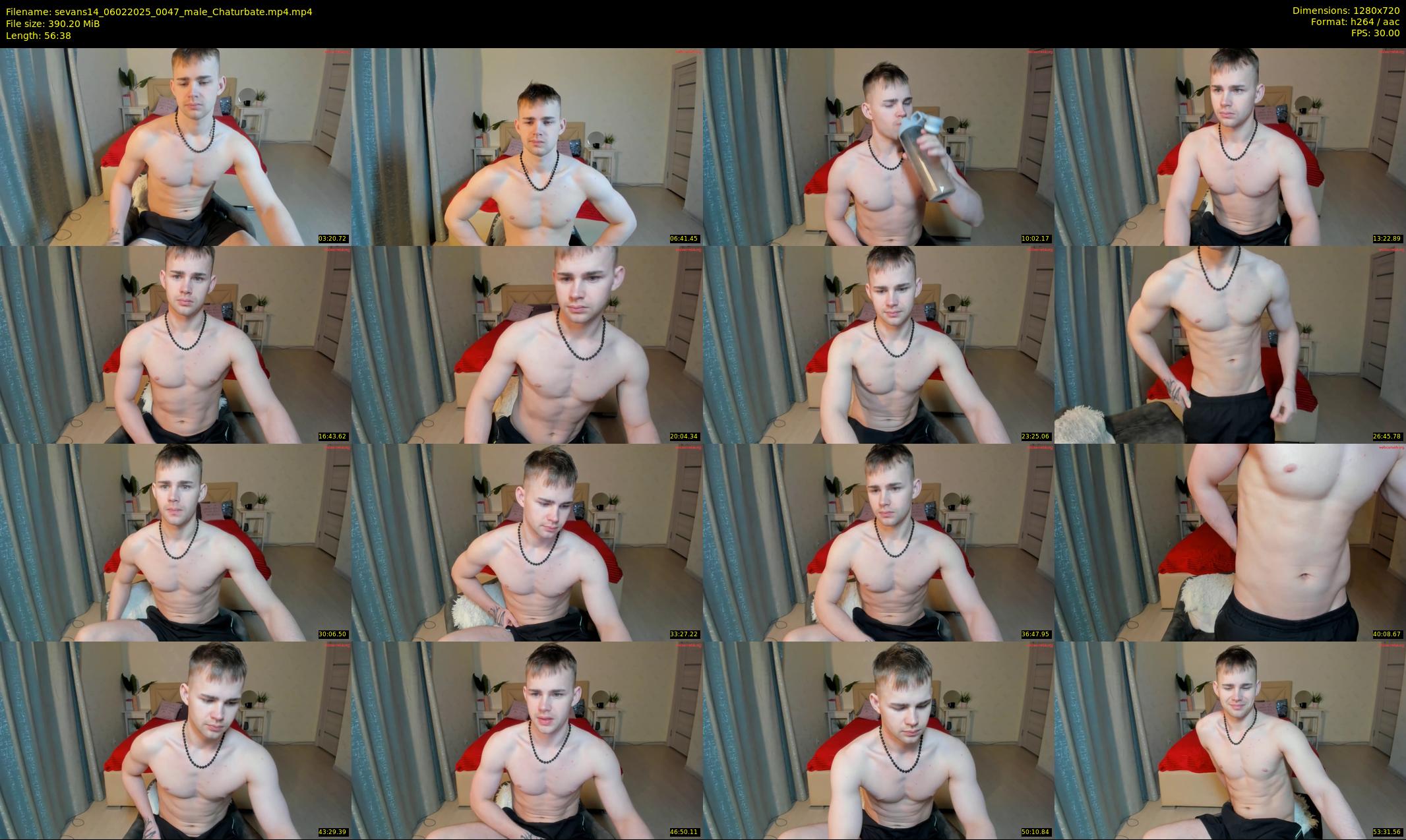 sevans14 — 57 minute Chaturbate male cam show recording, 720p, Feb 6, 2025