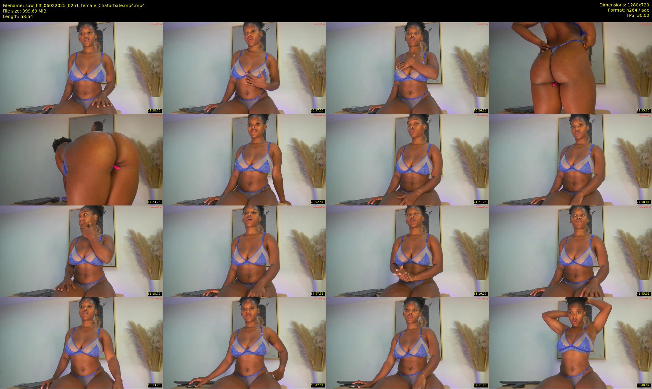 sow_fitt — 59 minute Chaturbate female cam show recording, 720p, Feb 6, 2025