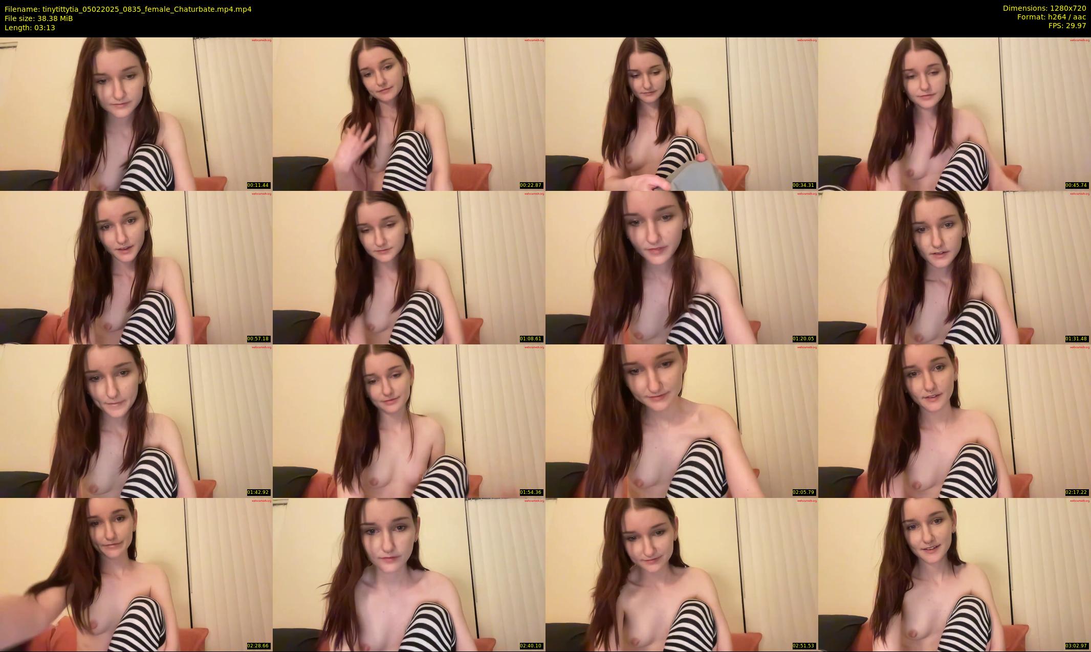 tinytittytia — 4 minute Chaturbate female cam show recording, 720p, Feb 5, 2025