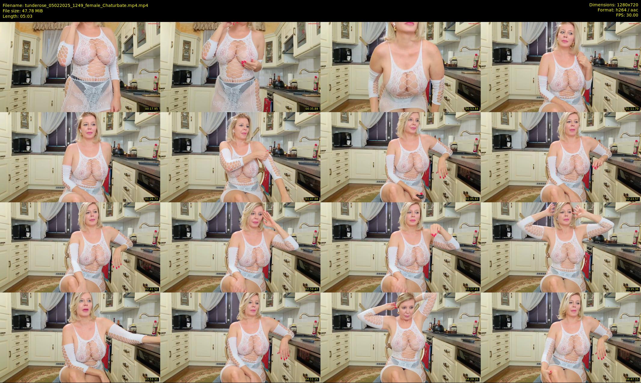 tunderose — 6 minute Chaturbate female cam show recording, 720p, Feb 5, 2025