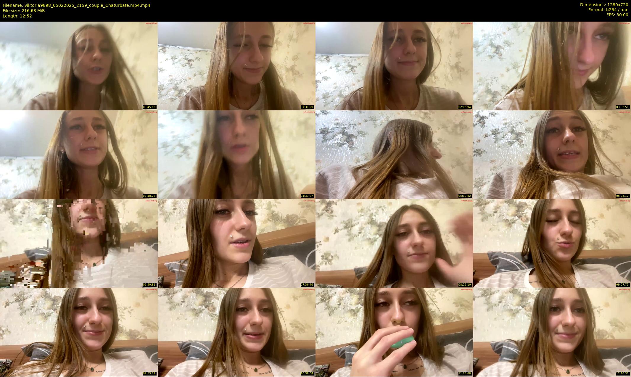 viktoria9898 — 13 minute Chaturbate couple cam show recording, 720p, Feb 5, 2025