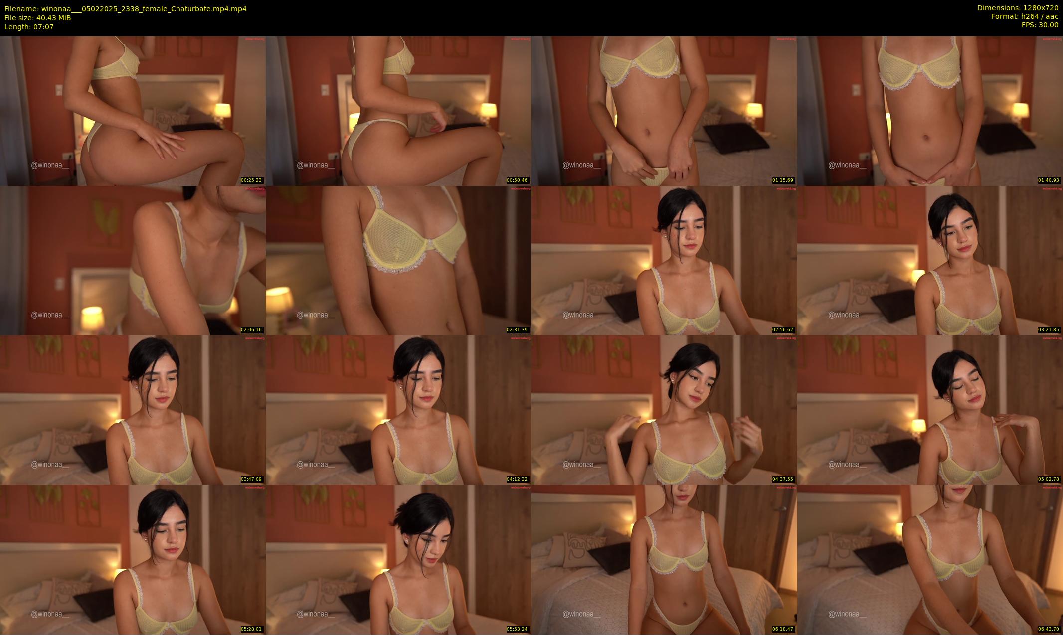 winonaa__ — 8 minute Chaturbate female cam show recording, 720p, Feb 5, 2025