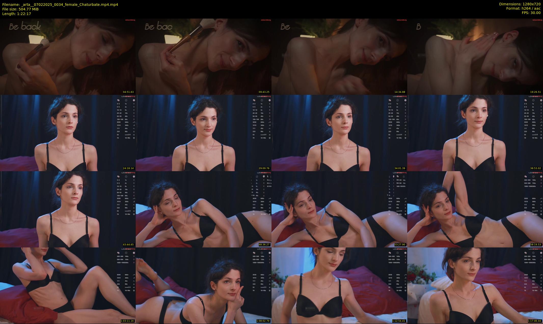 _arta_ — 83 minute Chaturbate female cam show recording, 720p, Feb 7, 2025
