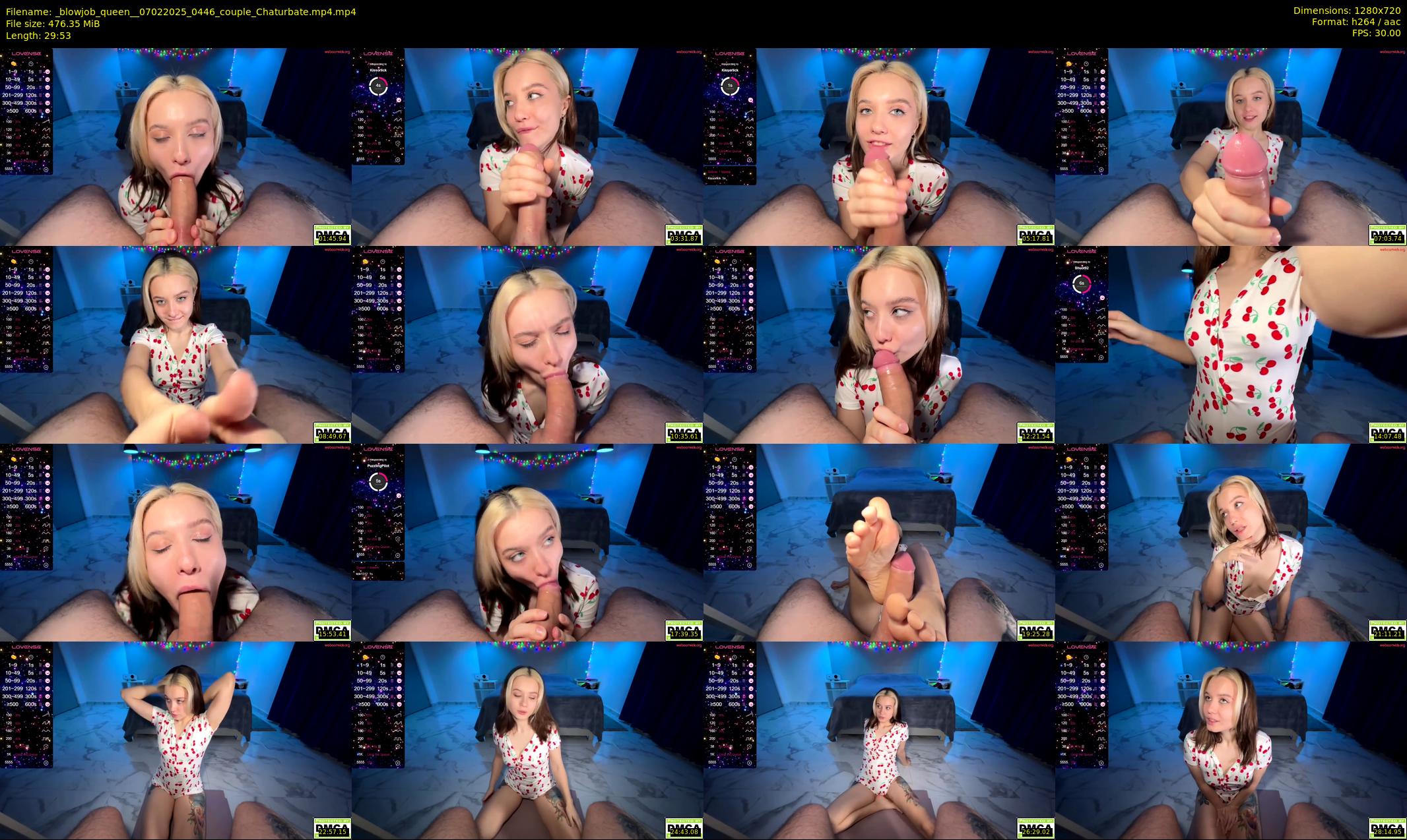_blowjob_queen_ — 30 minute Chaturbate couple cam show recording, 720p, Feb 7, 2025