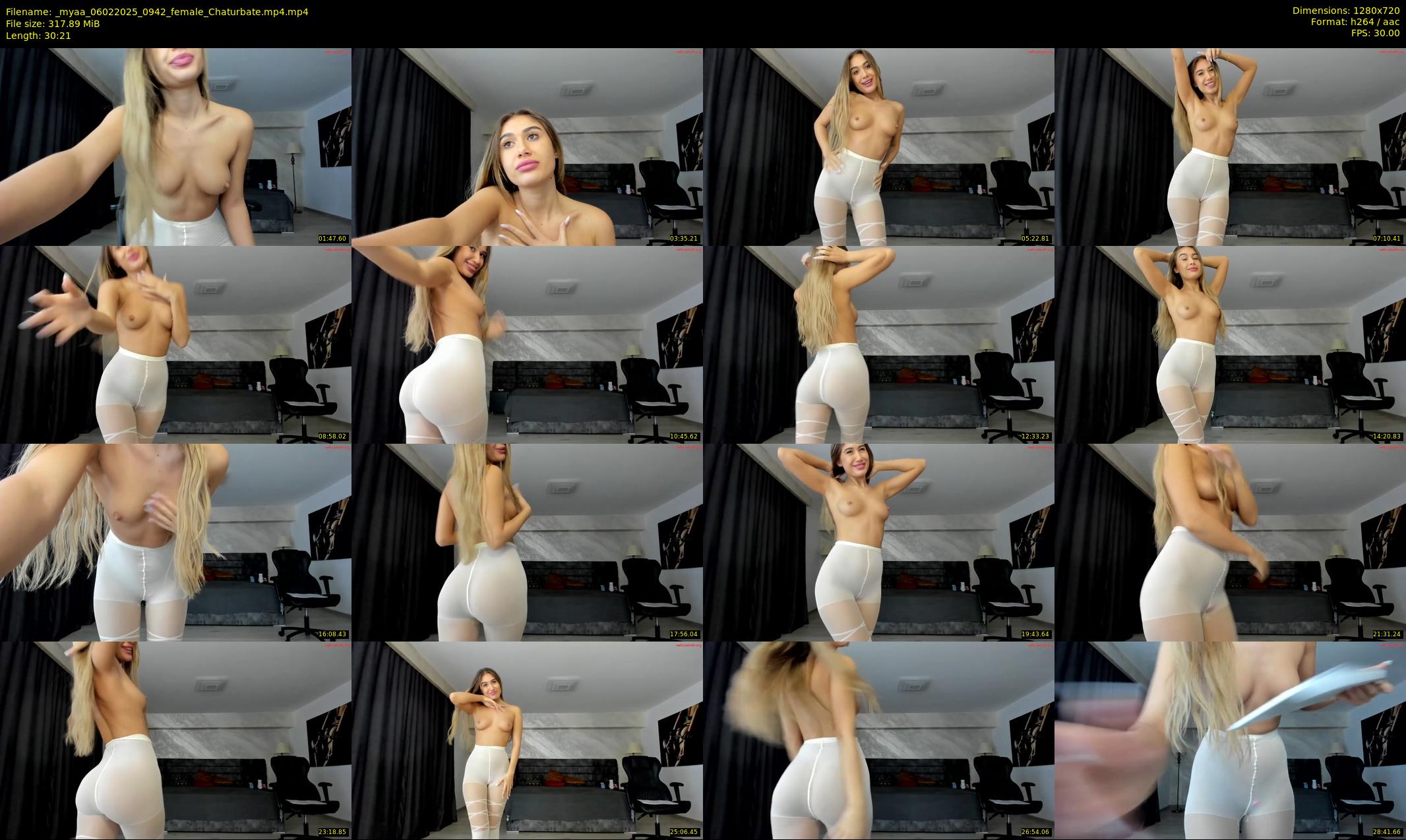 _myaa — 31 minute Chaturbate female cam show recording, 720p, Feb 6, 2025