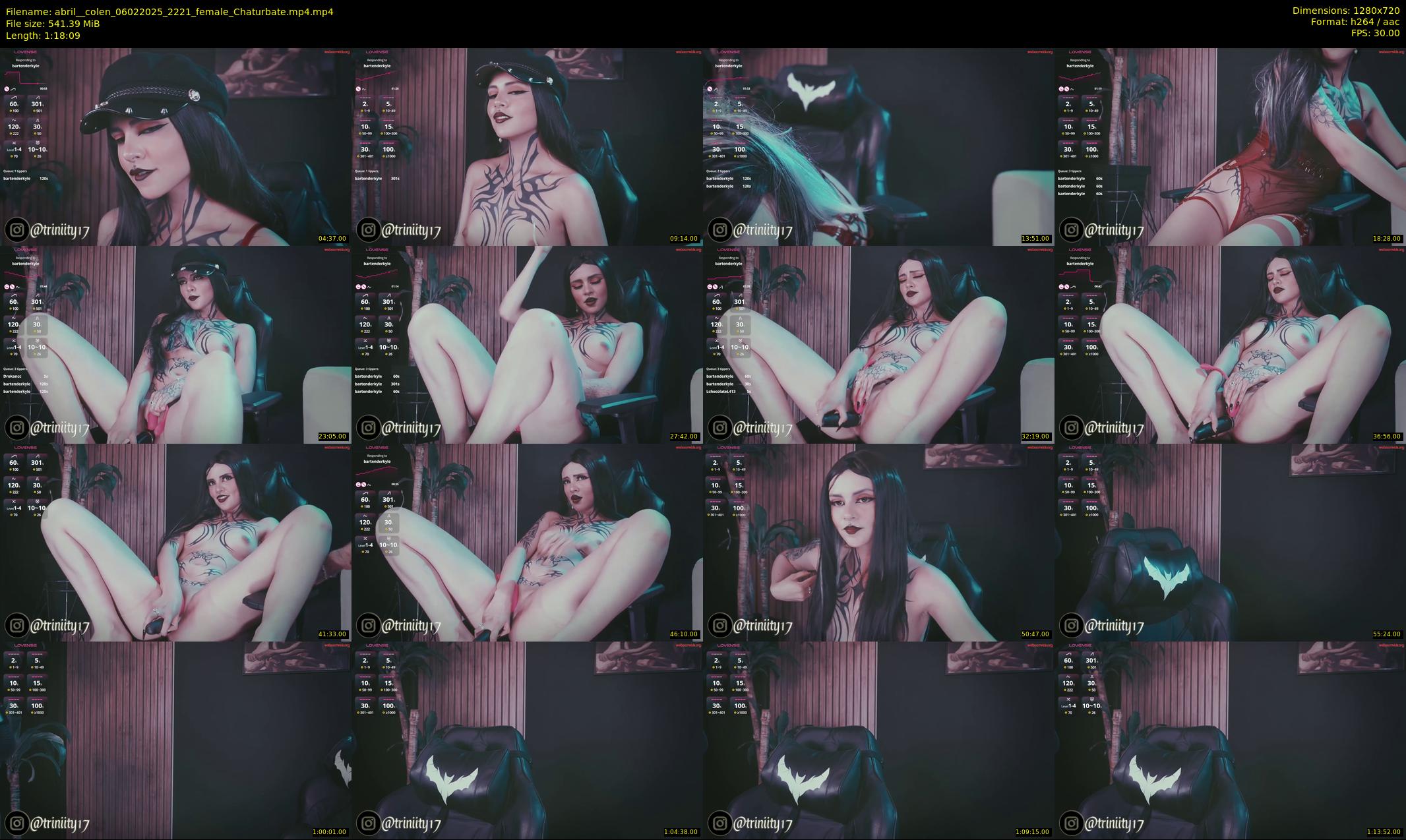 abril__colen — 79 minute Chaturbate female cam show recording, 720p, Feb 6, 2025