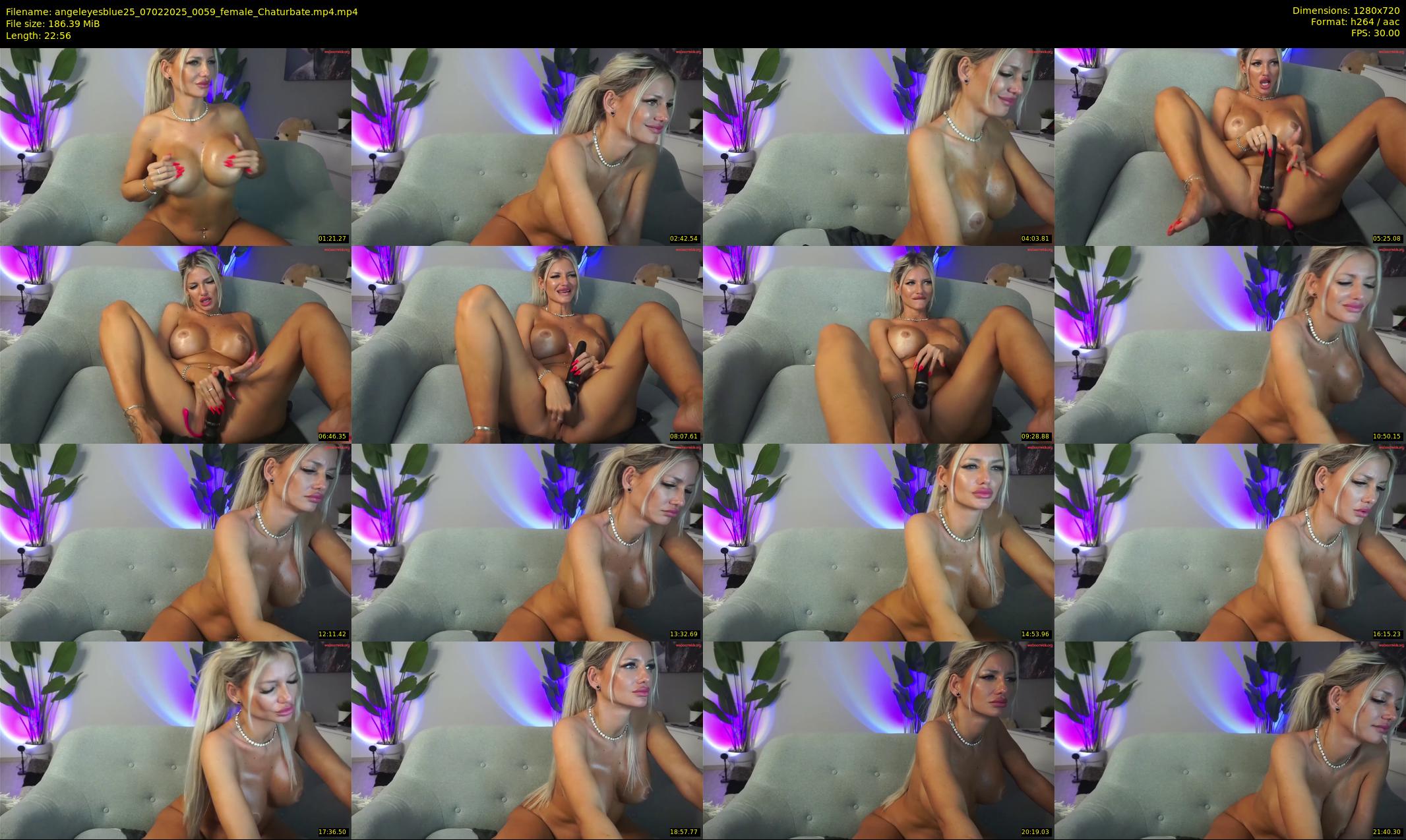 angeleyesblue25 — 23 minute Chaturbate female cam show recording, 720p, Feb 7, 2025