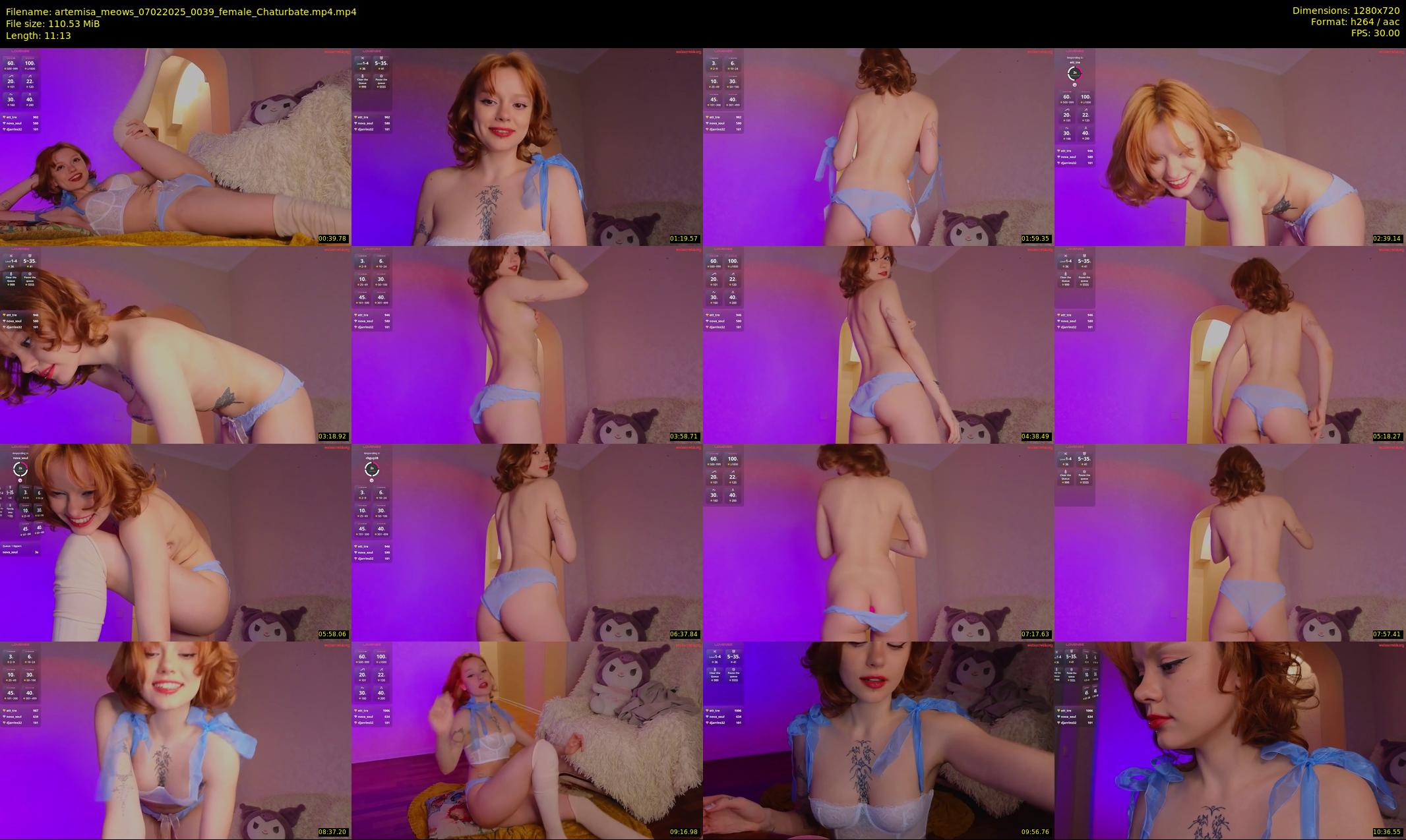 artemisa_meows — 12 minute Chaturbate couple cam show recording, 720p, Feb 7, 2025