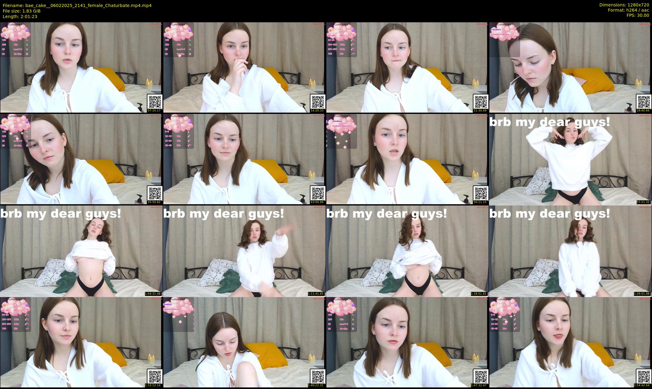 bae_cake_ — 122 minute Chaturbate female cam show recording, 720p, Feb 6, 2025