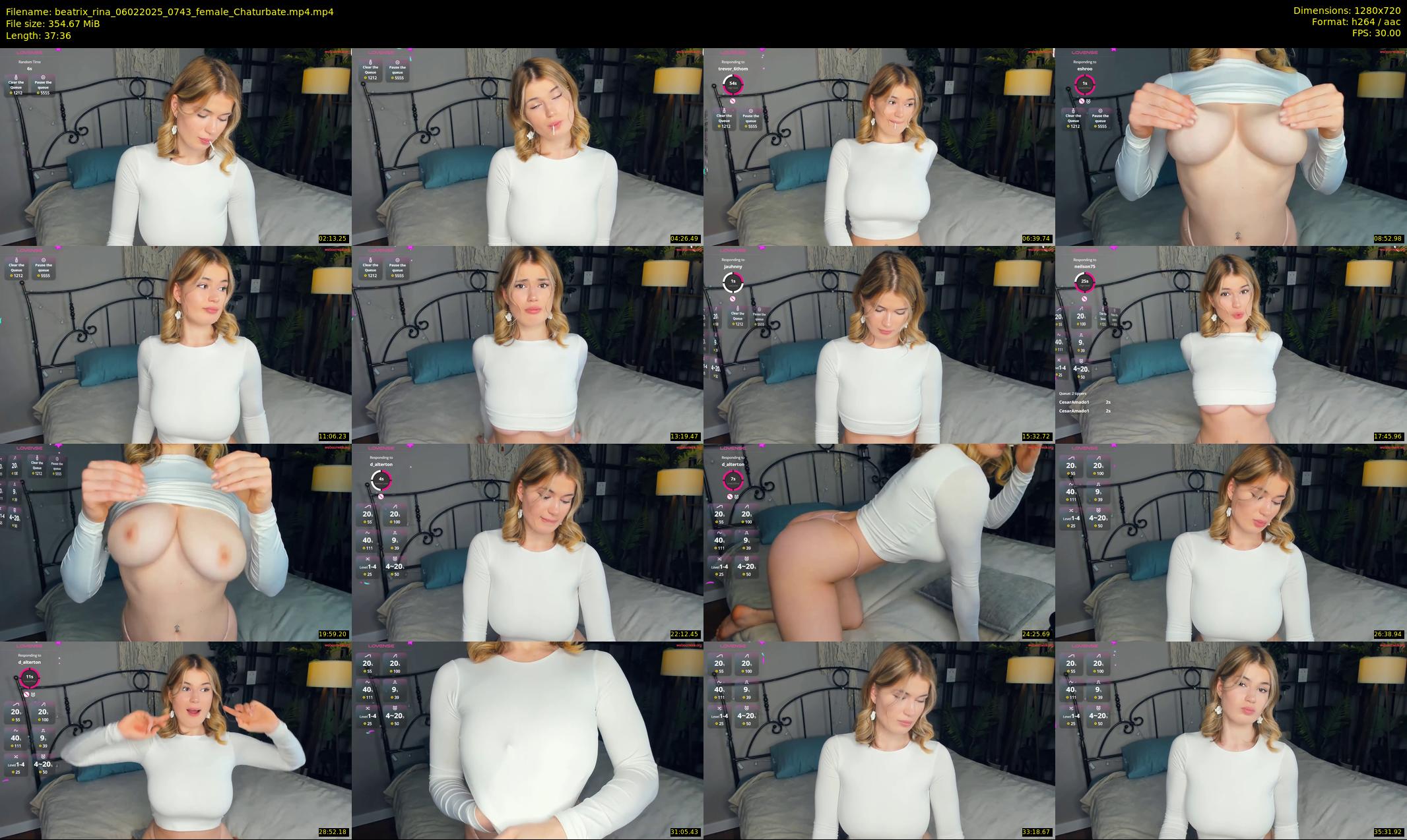 beatrix_rina — 38 minute Chaturbate female cam show recording, 720p, Feb 6, 2025