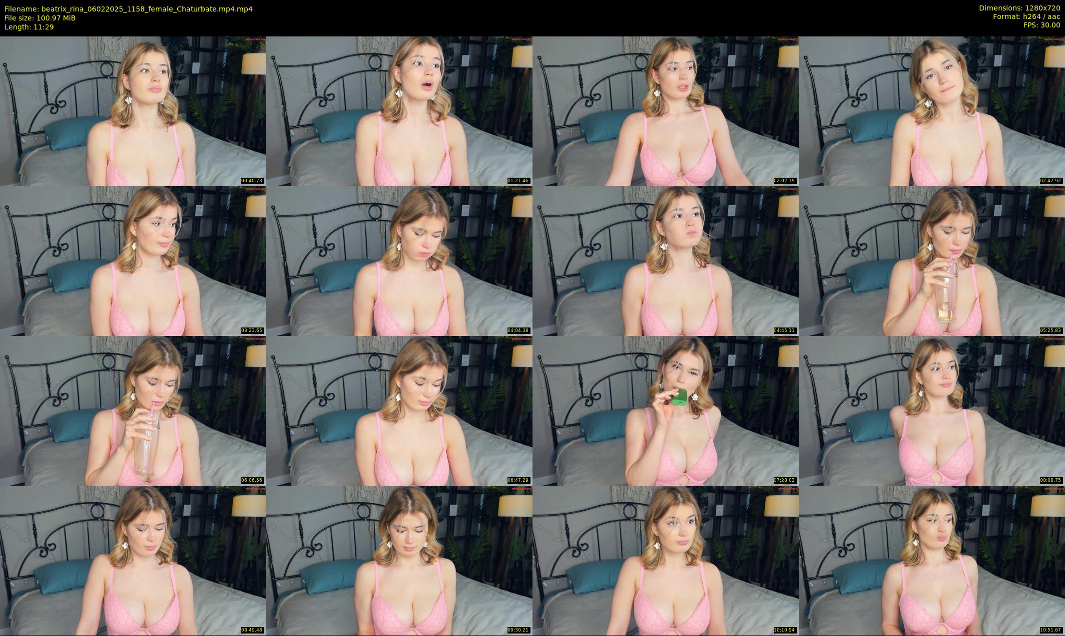 beatrix_rina — 12 minute Chaturbate female cam show recording, 720p, Feb 6, 2025