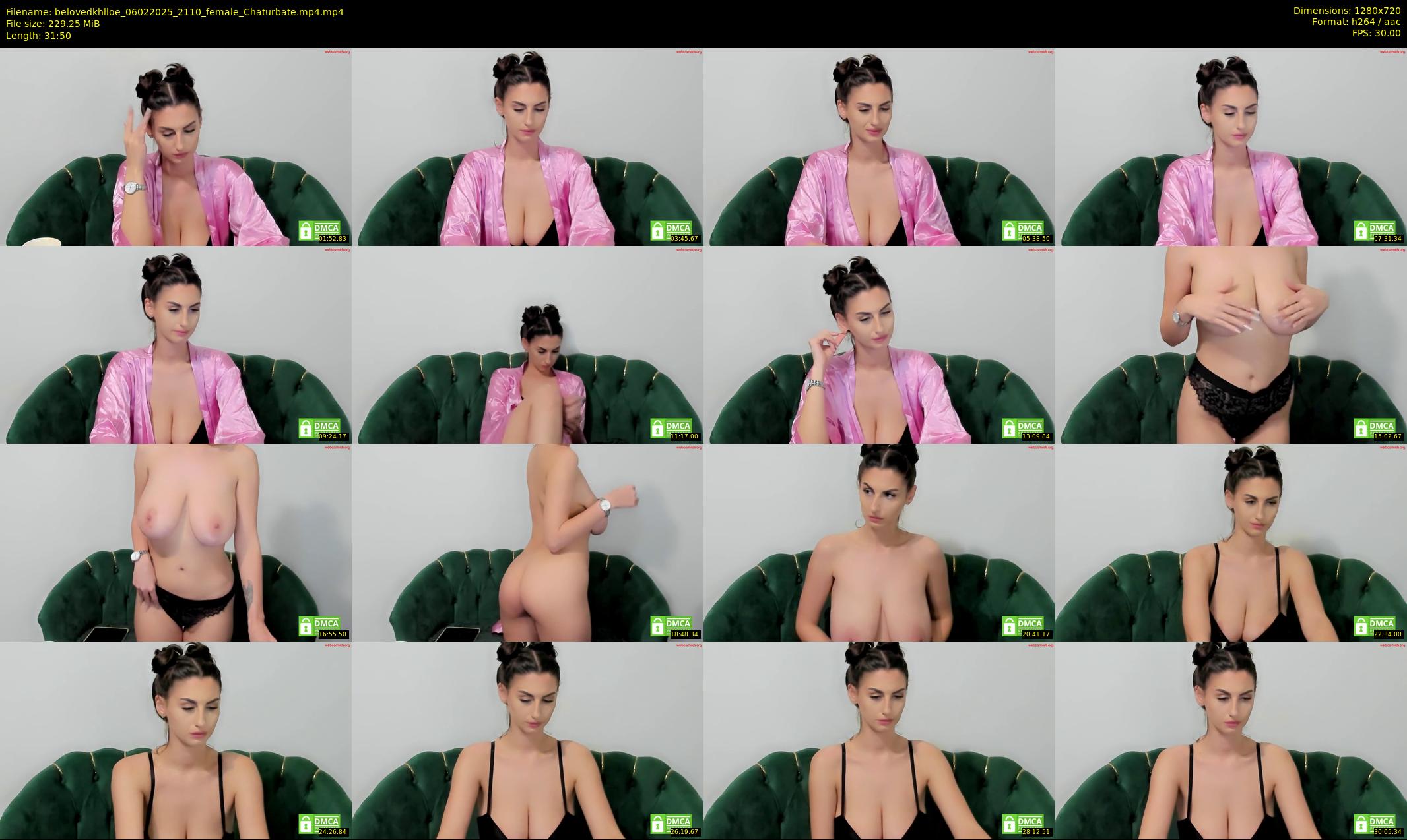 belovedkhlloe — 32 minute Chaturbate female cam show recording, 720p, Feb 6, 2025