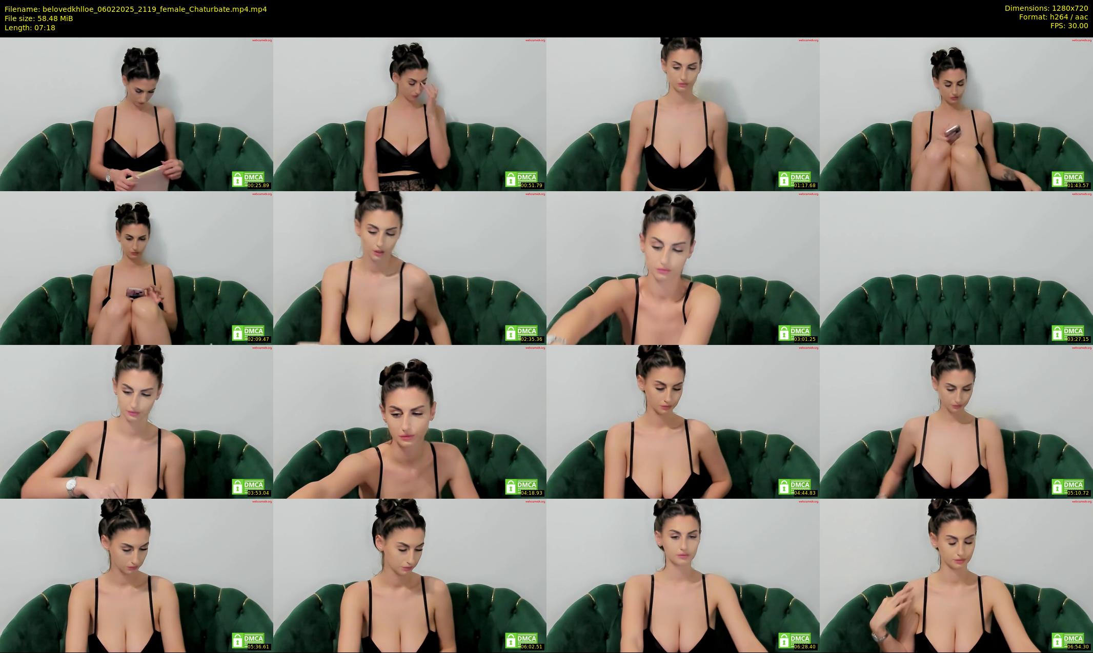 belovedkhlloe — 8 minute Chaturbate female cam show recording, 720p, Feb 6, 2025