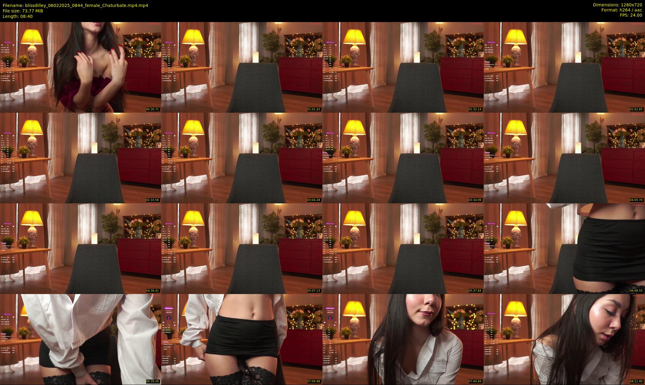 blissdilley — 9 minute Chaturbate female cam show recording, 720p, Feb 6, 2025