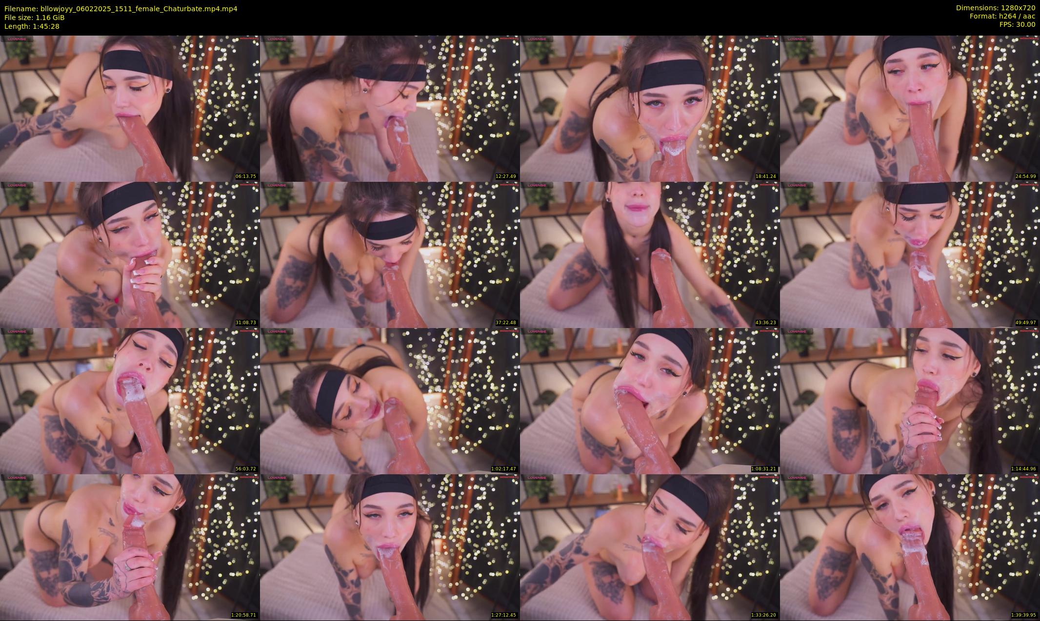 bllowjoyy — 106 minute Chaturbate female cam show recording, 720p, Feb 6, 2025