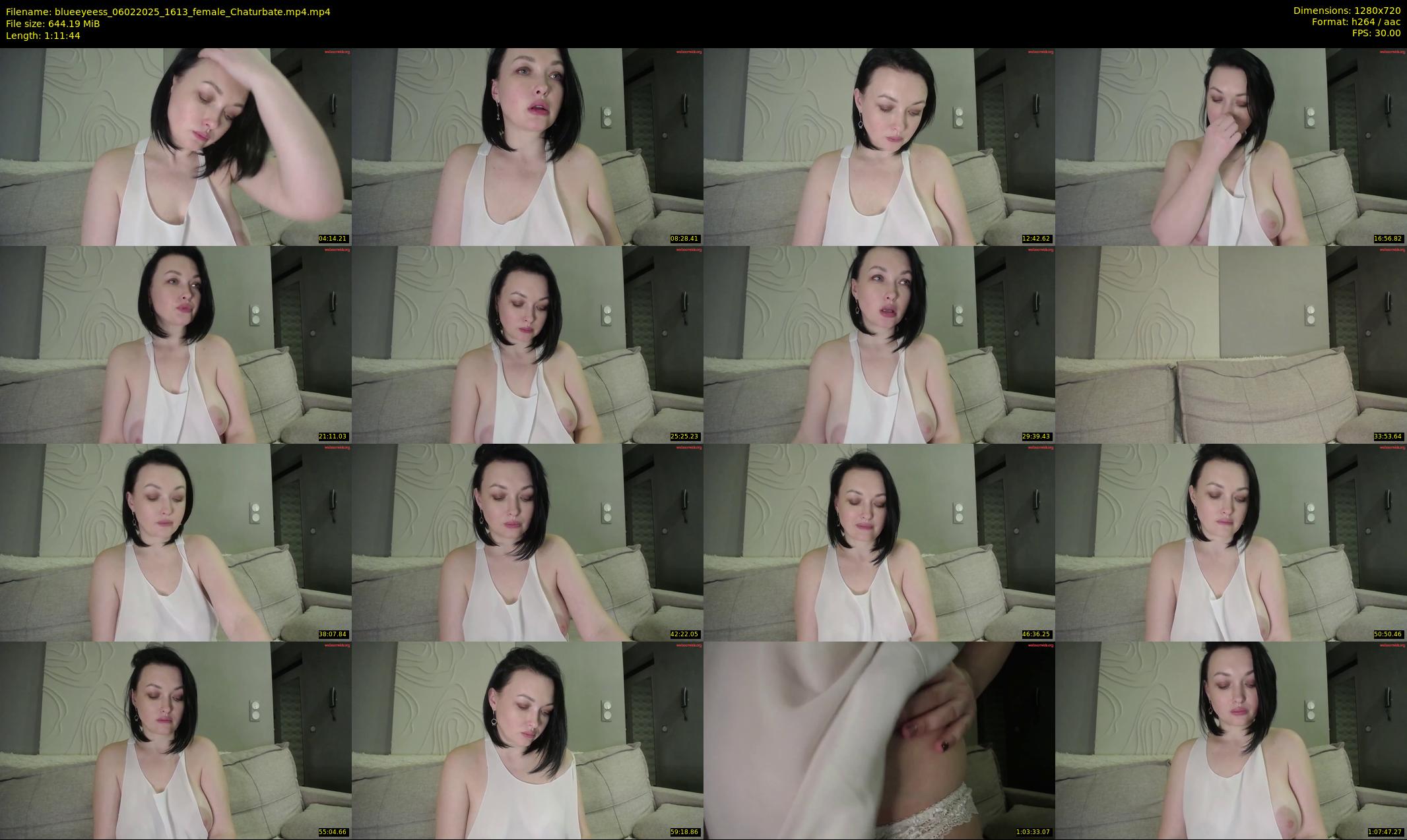 blueeyeess — 72 minute Chaturbate female cam show recording, 720p, Feb 6, 2025