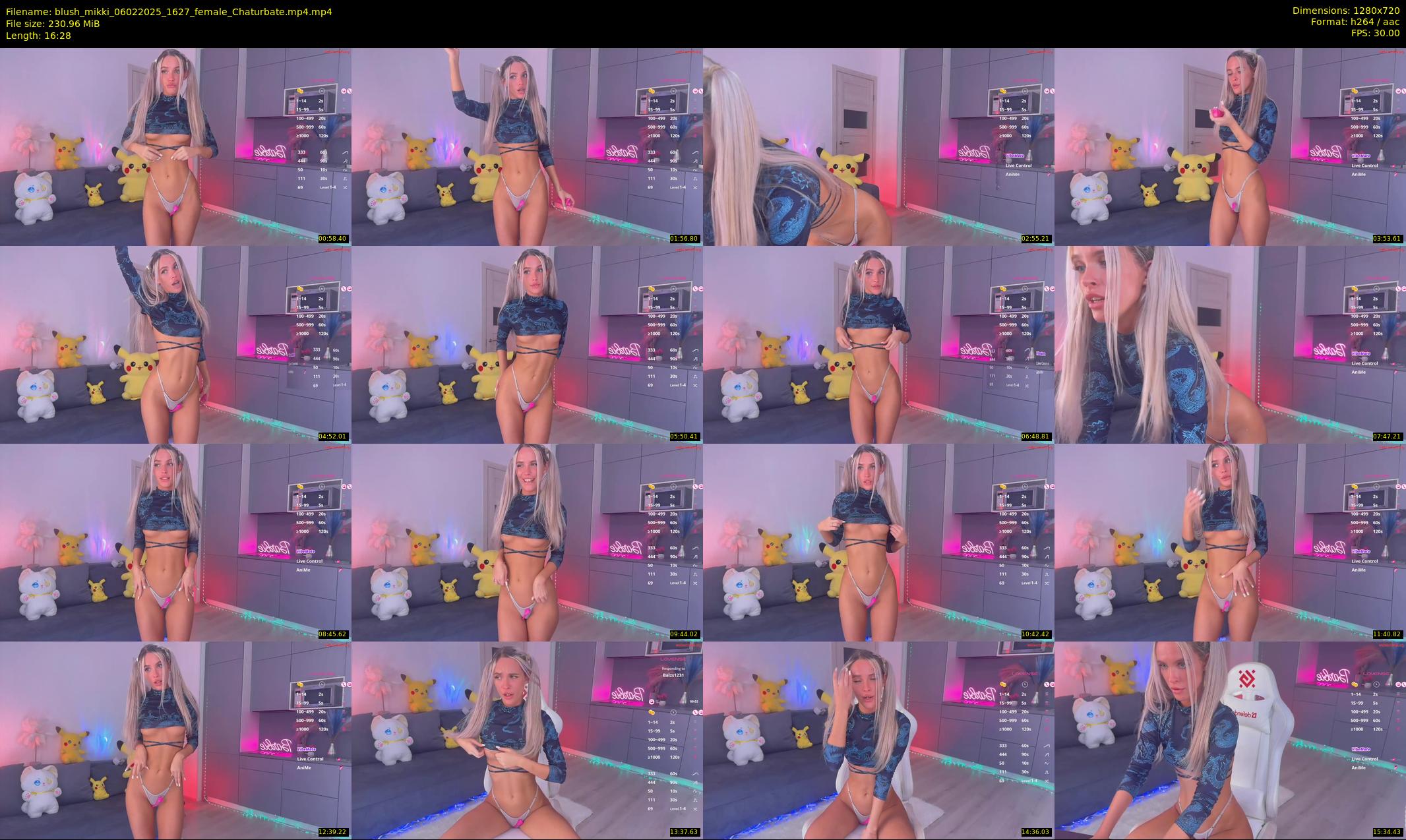 blush_mikki — 17 minute Chaturbate female cam show recording, 720p, Feb 6, 2025