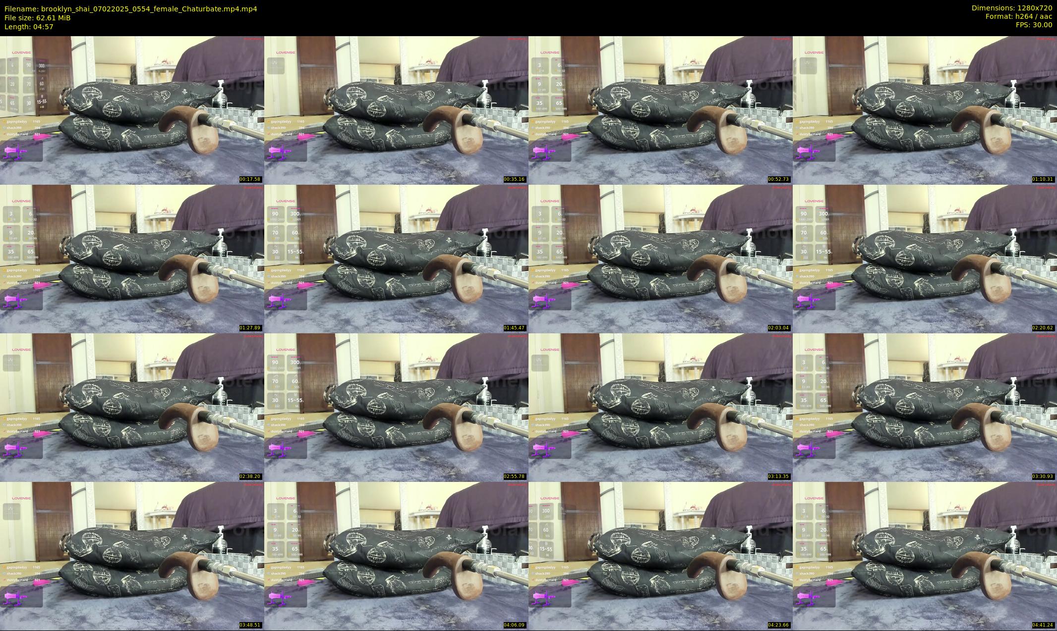 brooklyn_shai — 5 minute Chaturbate couple cam show recording, 720p, Feb 7, 2025