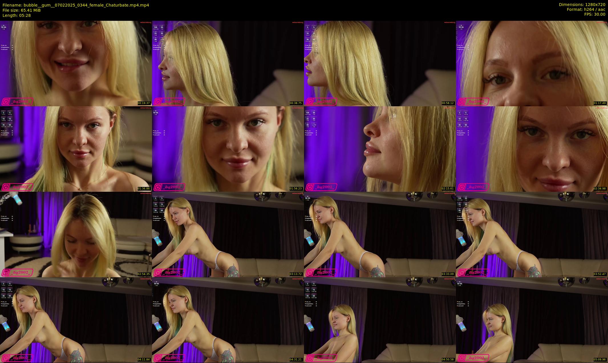 bubble__gum_ — 6 minute Chaturbate female cam show recording, 720p, Feb 7, 2025