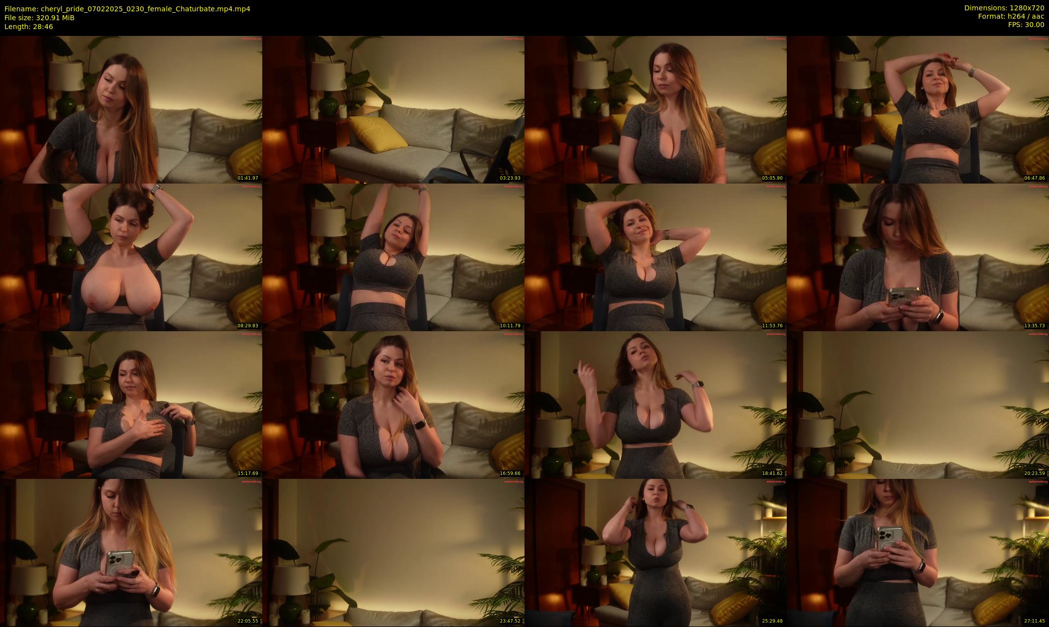 cheryl_pride — 29 minute Chaturbate female cam show recording, 720p, Feb 7, 2025