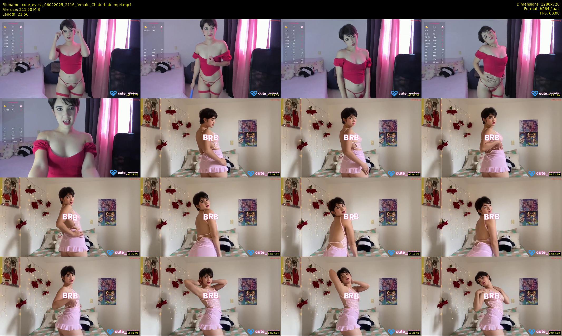 cute_eyess — 22 minute Chaturbate female cam show recording, 720p, Feb 6, 2025