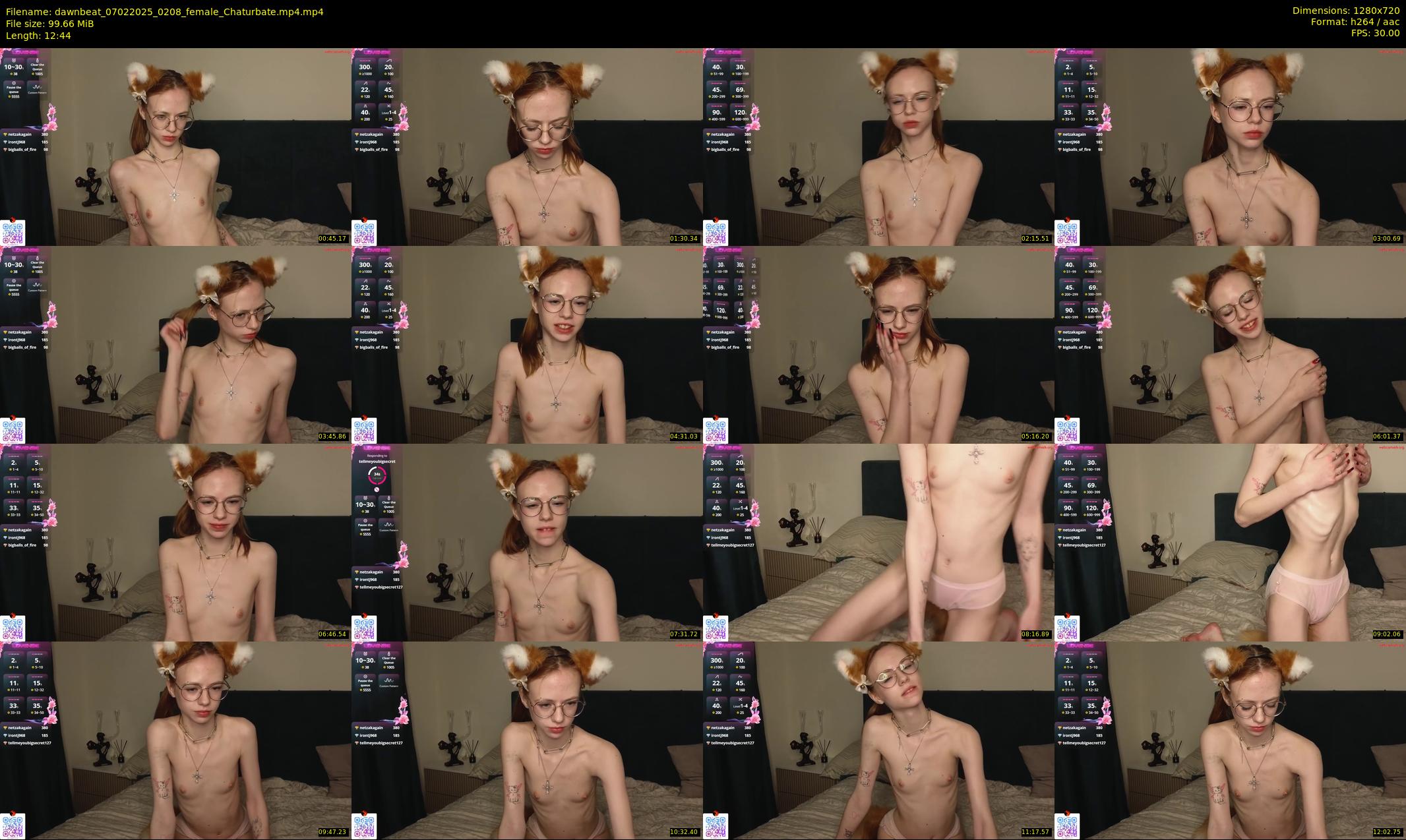 dawnbeat — 13 minute Chaturbate female cam show recording, 720p, Feb 7, 2025