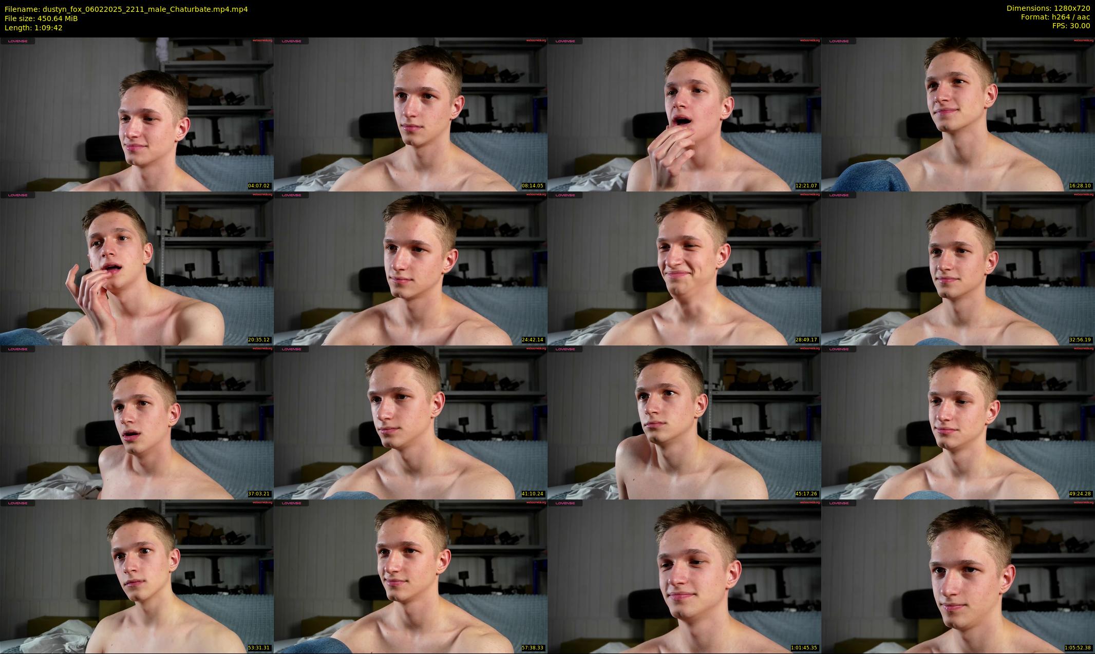 dustyn_fox — 70 minute Chaturbate male cam show recording, 720p, Feb 6, 2025