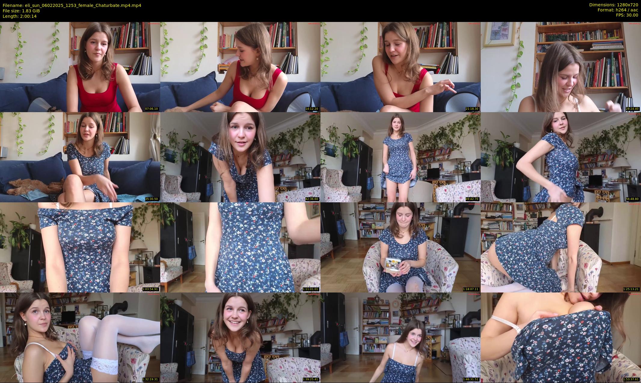eli_sun — 121 minute Chaturbate female cam show recording, 720p, Feb 6, 2025