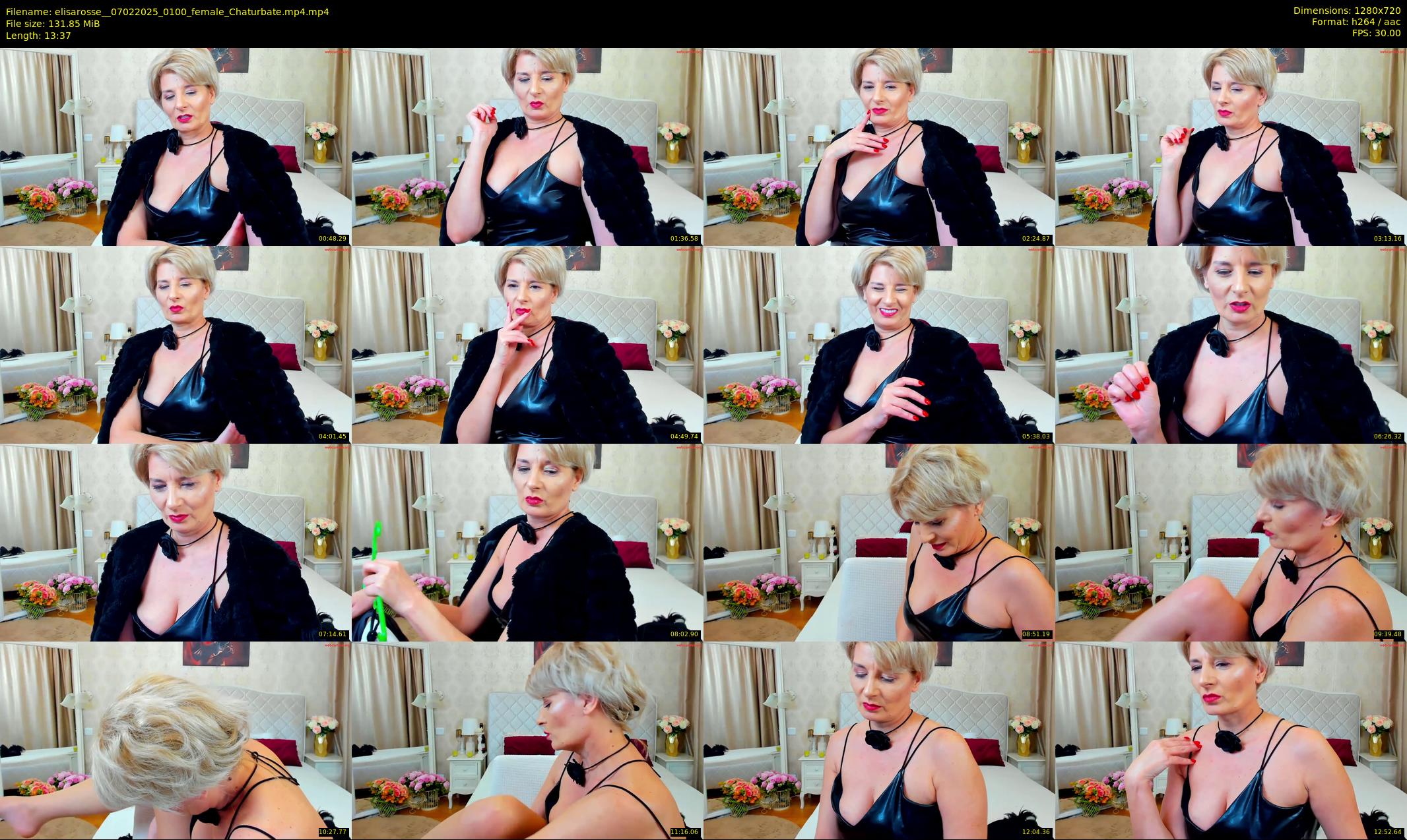 elisarosse_ — 14 minute Chaturbate female cam show recording, 720p, Feb 7, 2025
