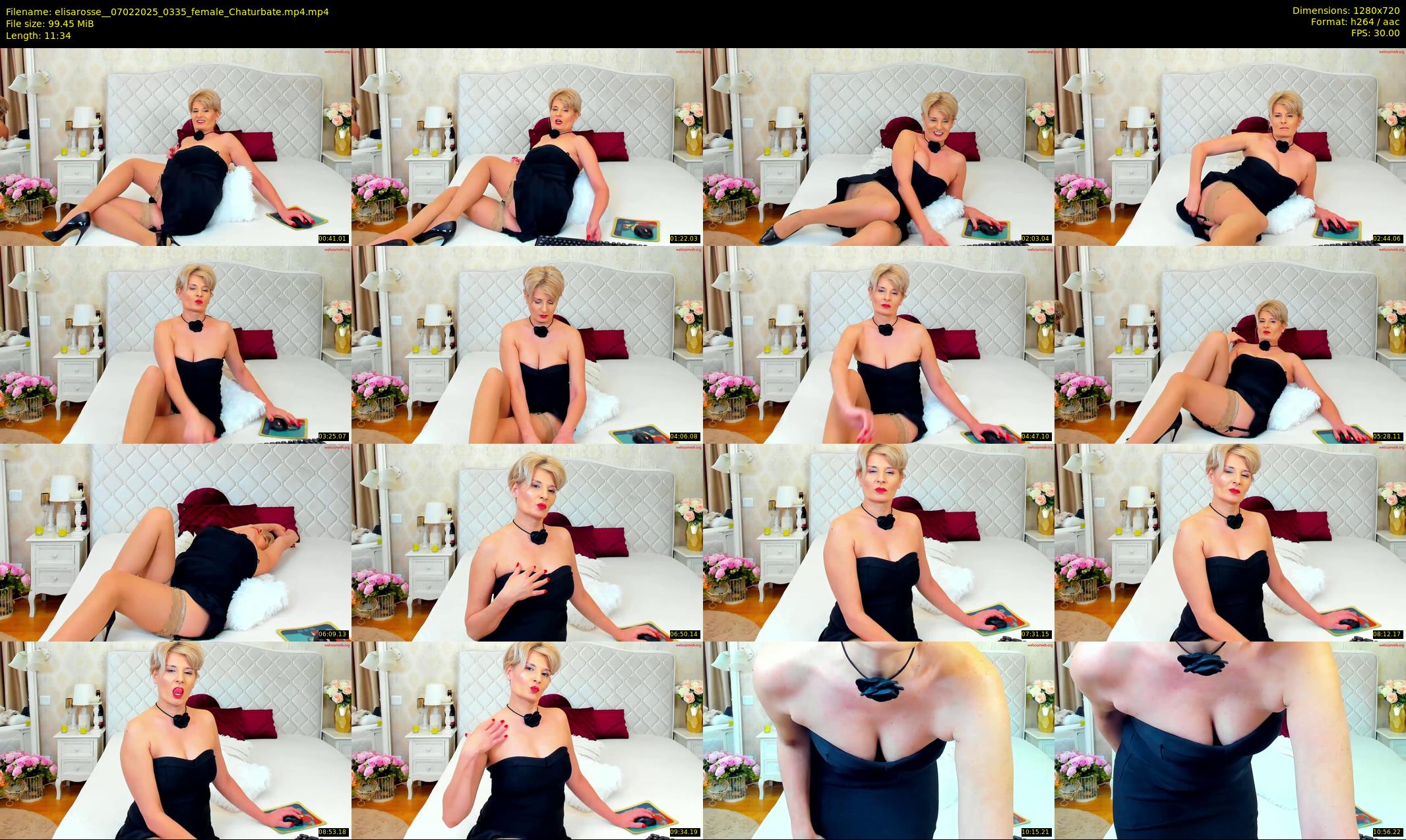 elisarosse_ — 12 minute Chaturbate female cam show recording, 720p, Feb 7, 2025
