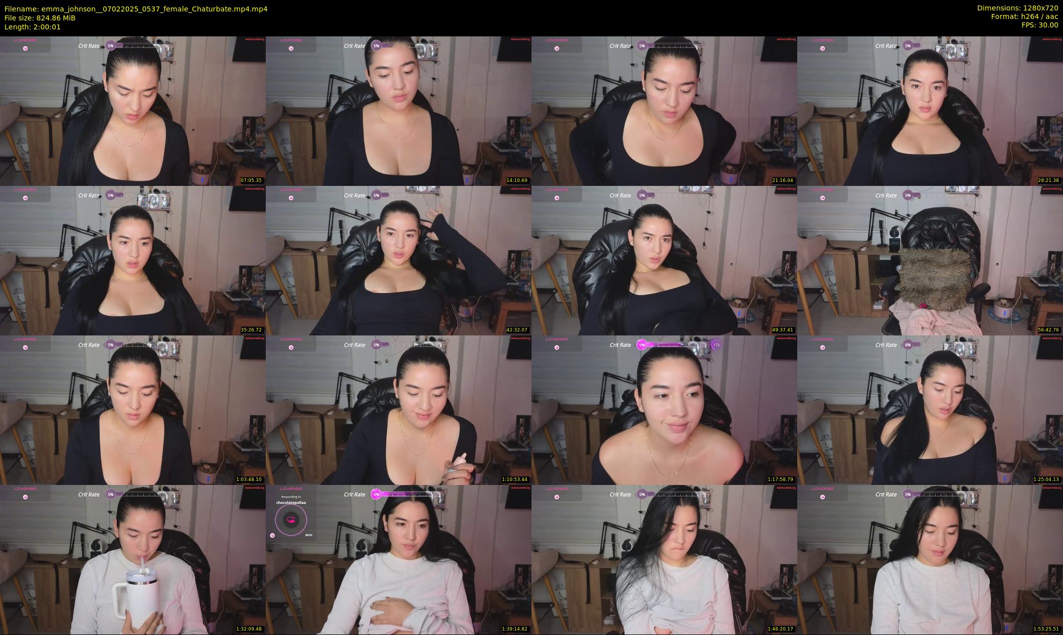emma_johnson_ — 121 minute Chaturbate female cam show recording, 720p, Feb 7, 2025