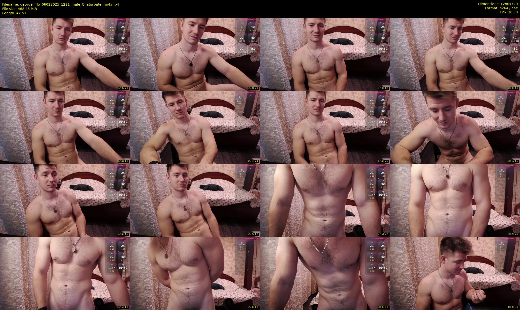 george_fflo — 43 minute Chaturbate male cam show recording, 720p, Feb 6, 2025