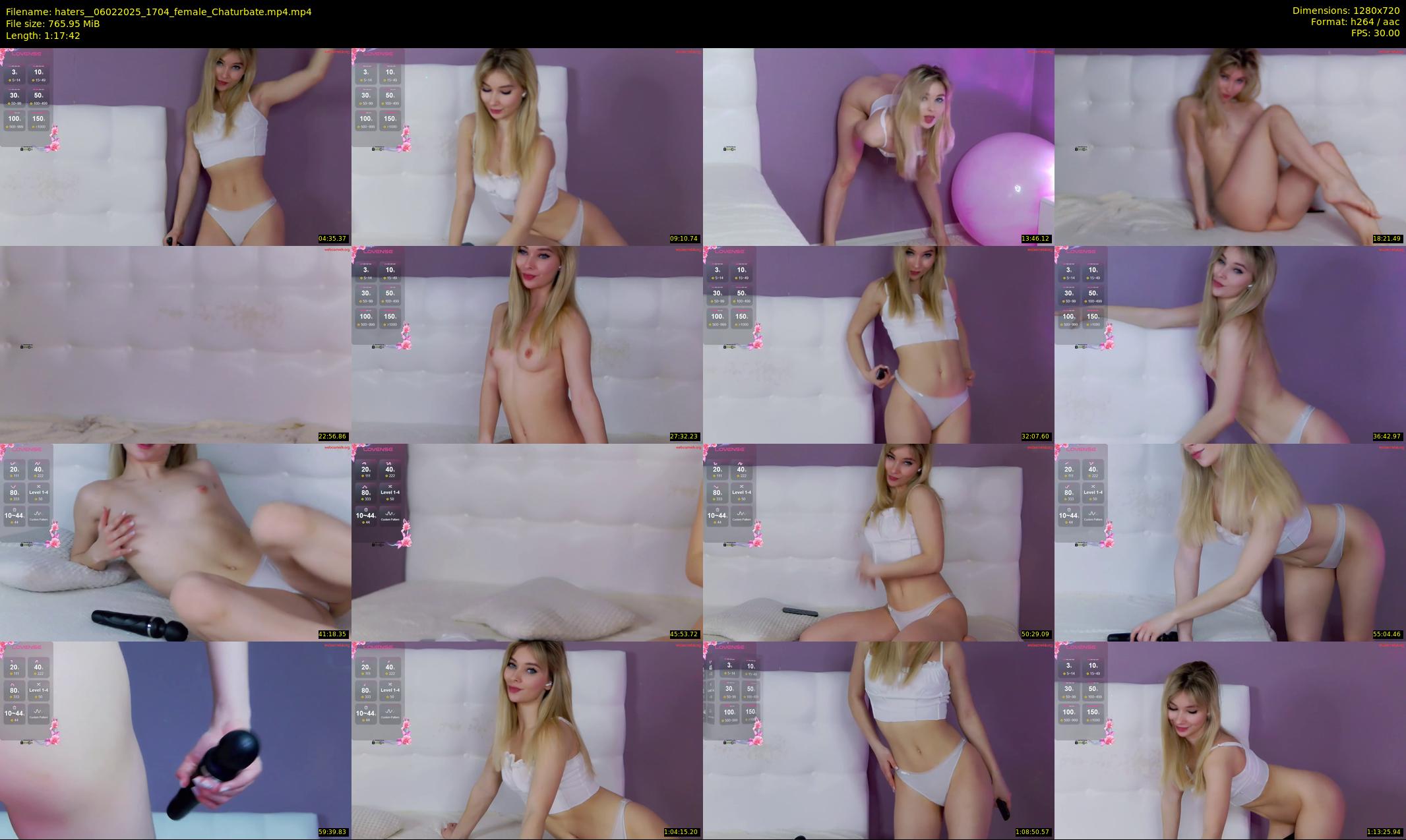 haters_ — 78 minute Chaturbate female cam show recording, 720p, Feb 6, 2025