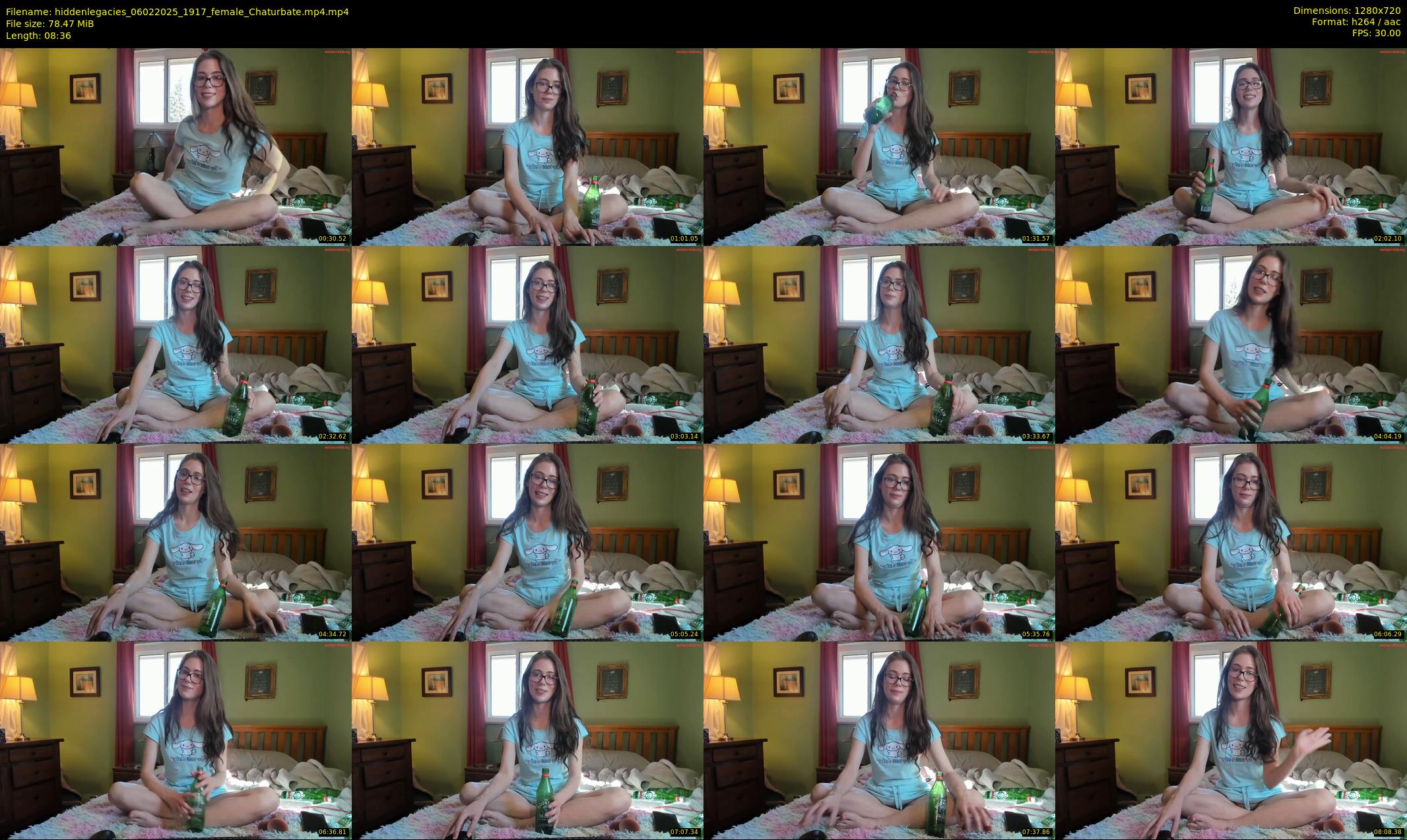 hiddenlegacies — 9 minute Chaturbate female cam show recording, 720p, Feb 6, 2025