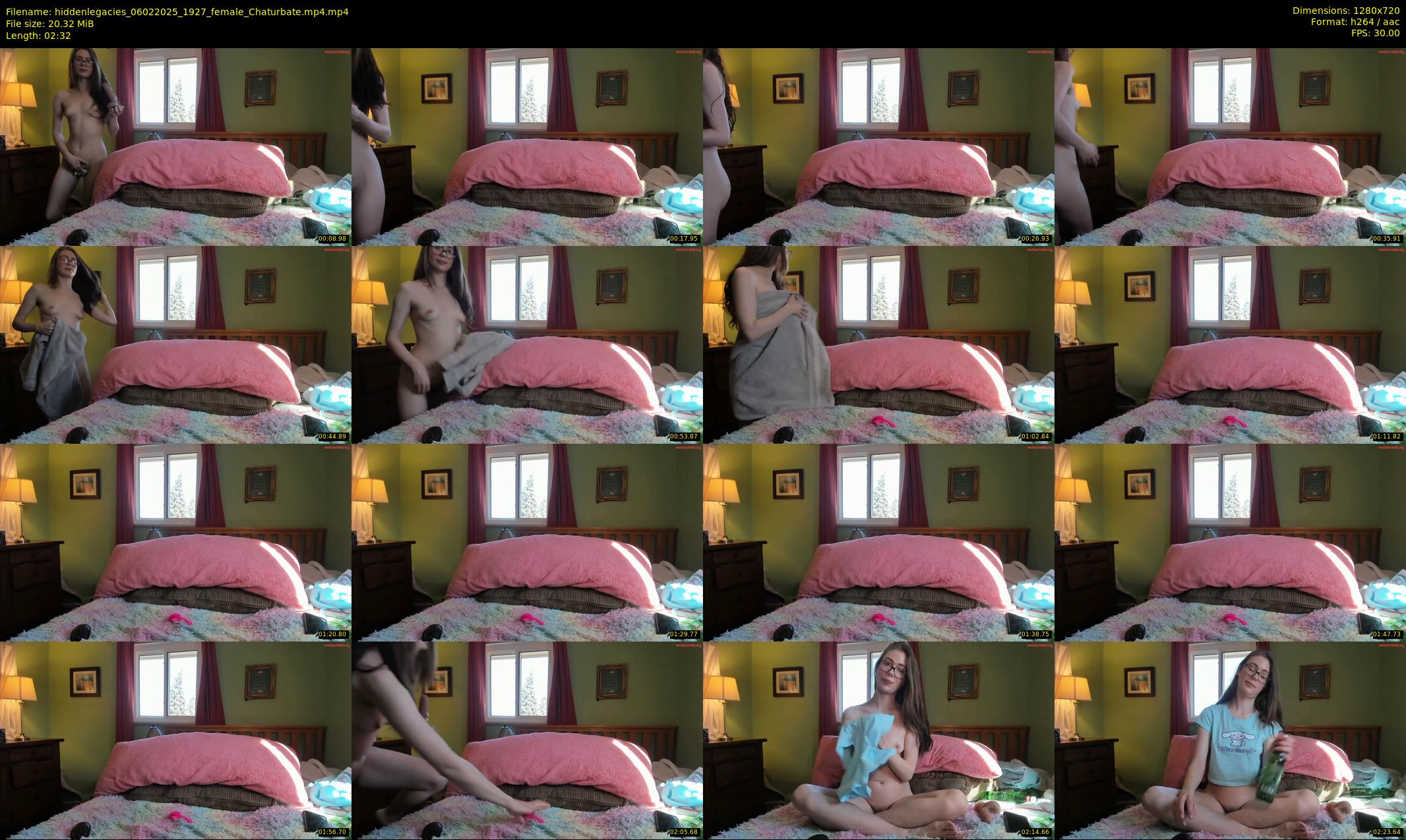 hiddenlegacies — 3 minute Chaturbate female cam show recording, 720p, Feb 6, 2025