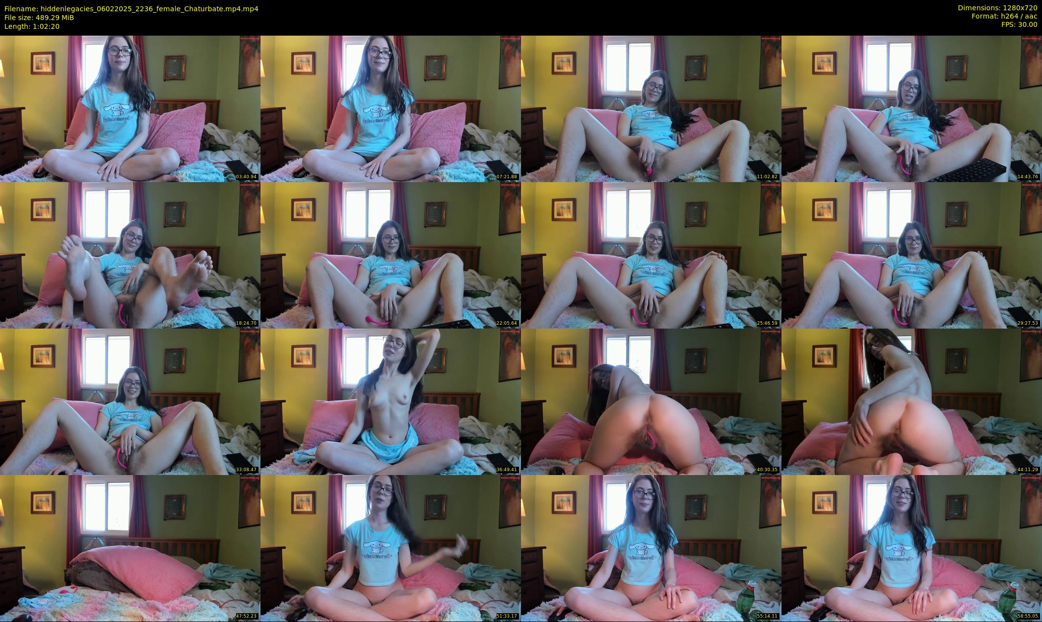 hiddenlegacies — 63 minute Chaturbate female cam show recording, 720p, Feb 6, 2025