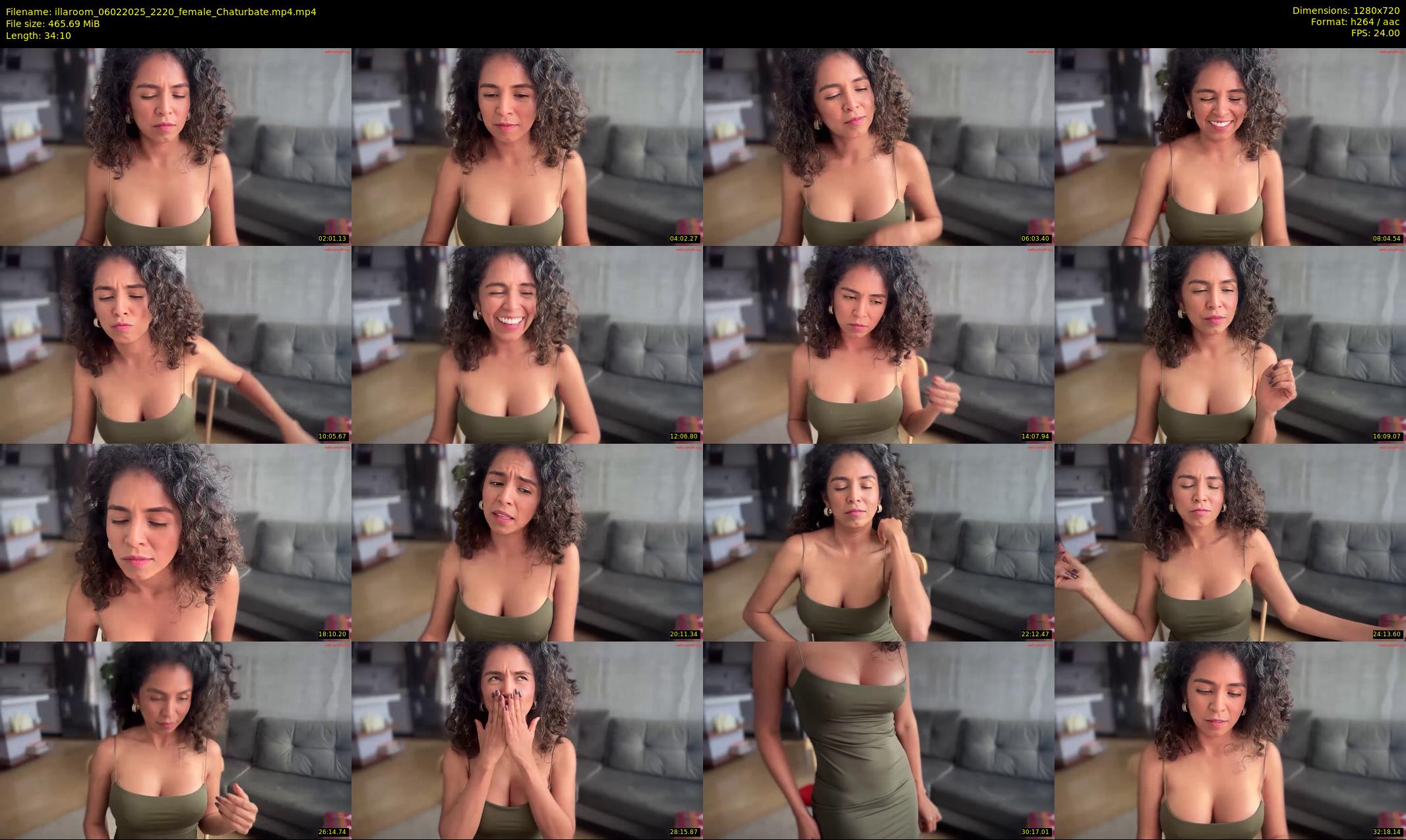 illaroom — 35 minute Chaturbate female cam show recording, 720p, Feb 6, 2025
