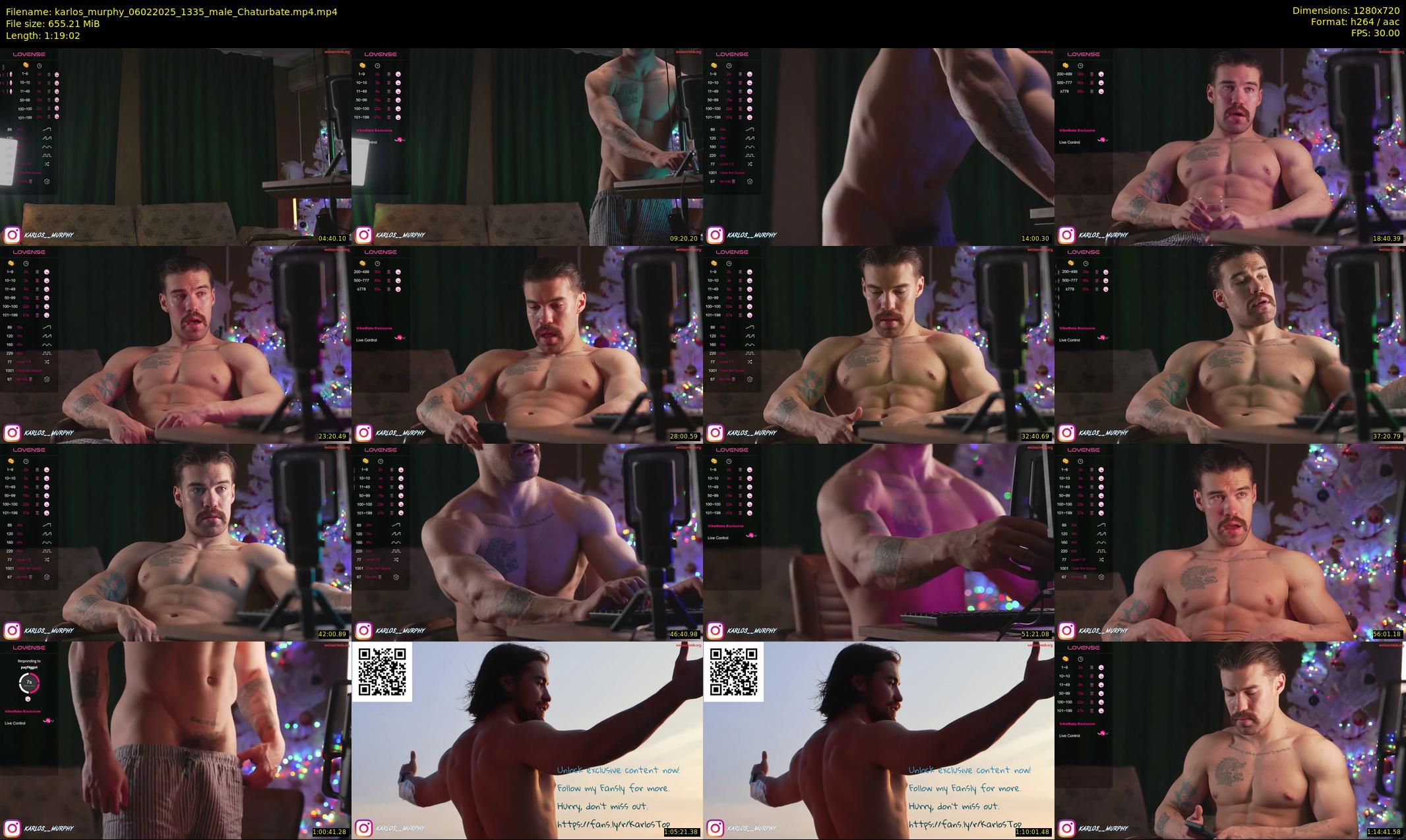 karlos_murphy — 80 minute Chaturbate male cam show recording, 720p, Feb 6, 2025