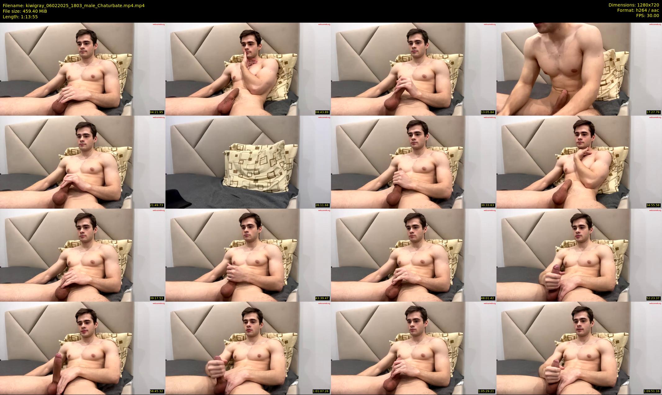 kiwigray — 74 minute Chaturbate male cam show recording, 720p, Feb 6, 2025