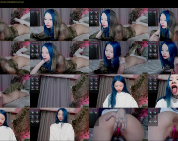 le_chan — 59 minute Chaturbate female cam show recording, 720p, Feb 6, 2025