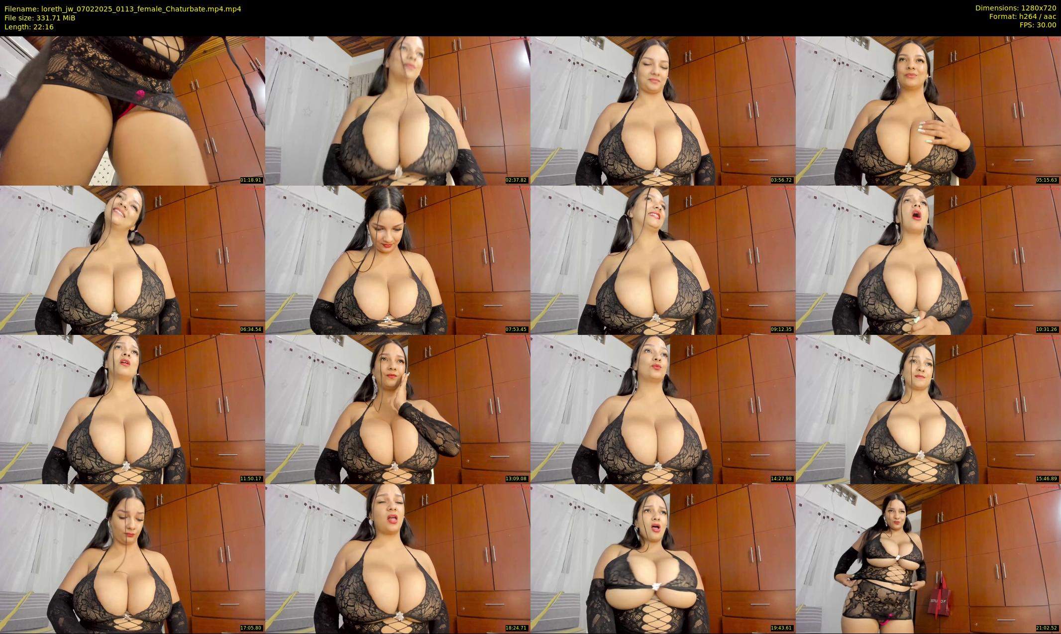 loreth_jw — 23 minute Chaturbate female cam show recording, 720p, Feb 7, 2025