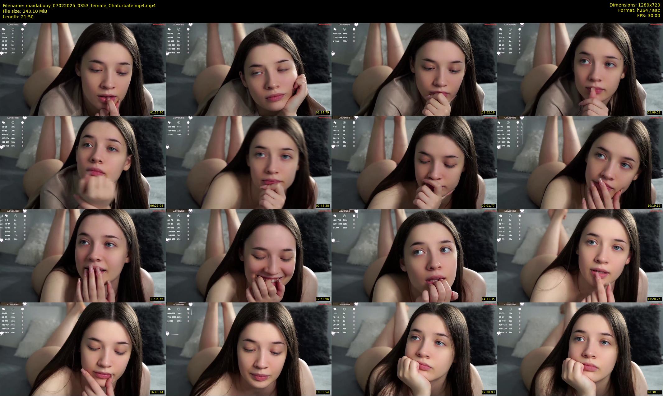 maidabuoy — 22 minute Chaturbate female cam show recording, 720p, Feb 7, 2025