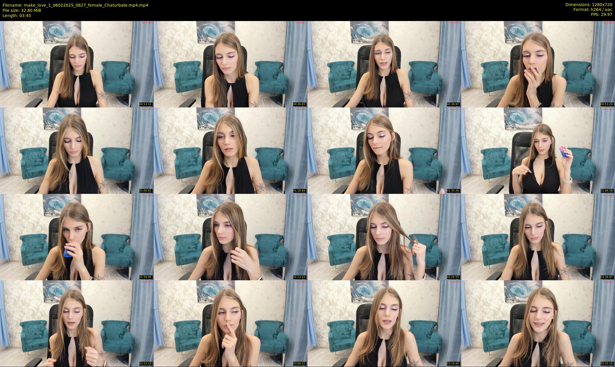 make_love_1 — 4 minute Chaturbate female cam show recording, 720p, Feb 6, 2025