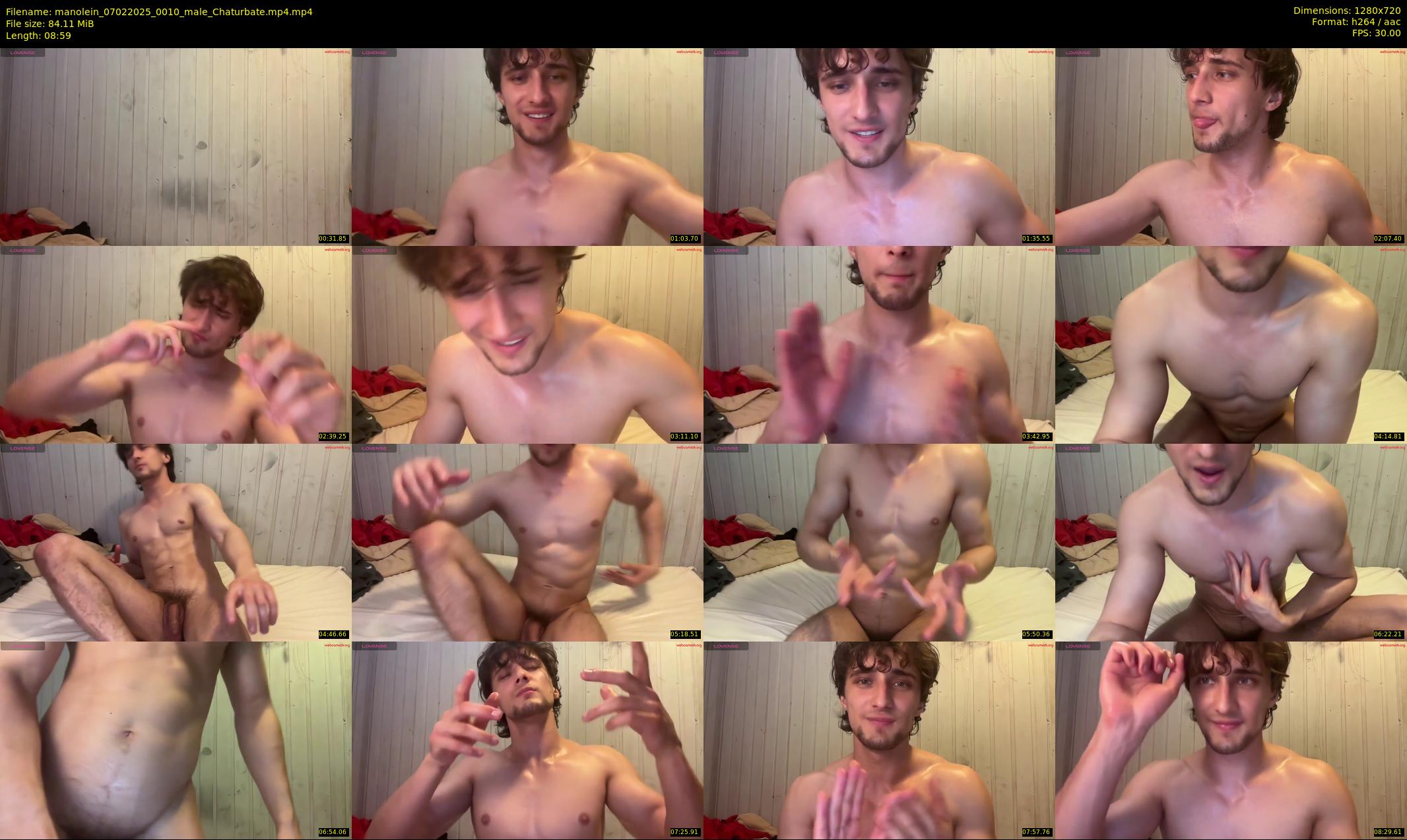manolein — 9 minute Chaturbate male cam show recording, 720p, Feb 7, 2025