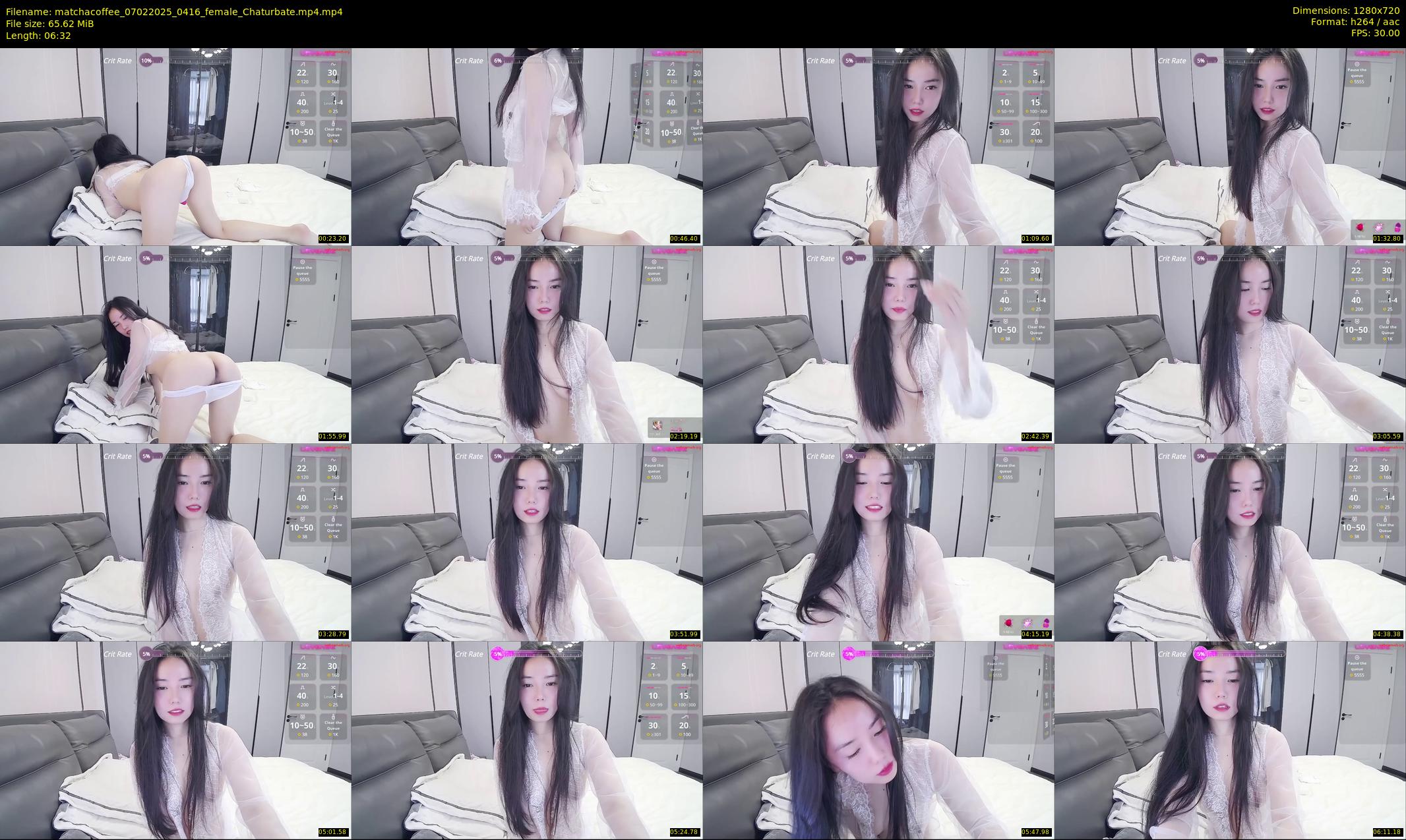 matchacoffee — 7 minute Chaturbate female cam show recording, 720p, Feb 7, 2025