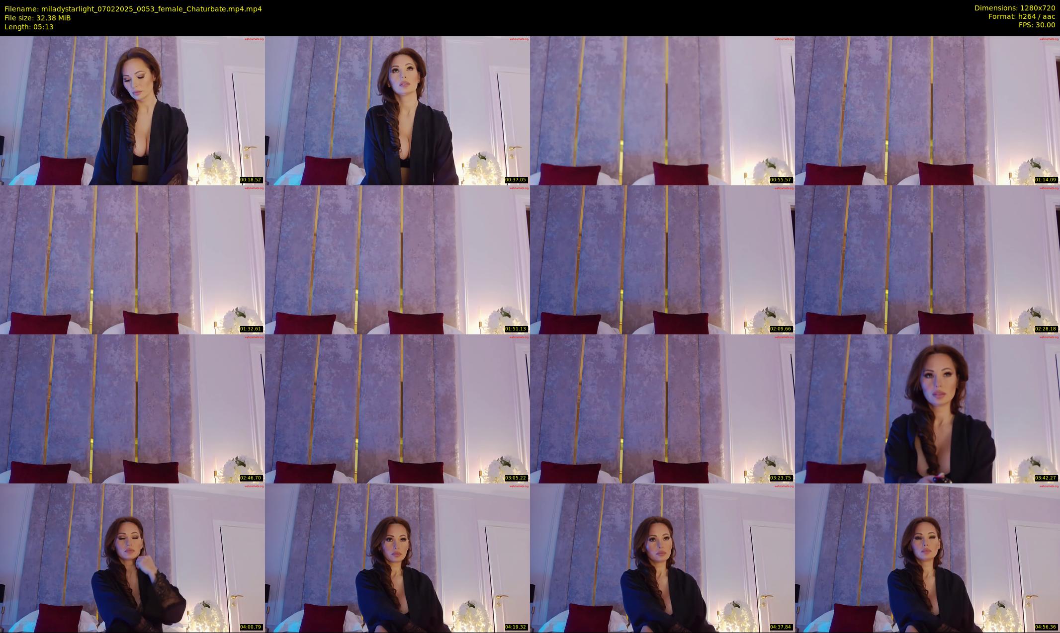 miladystarlight — 6 minute Chaturbate female cam show recording, 720p, Feb 7, 2025