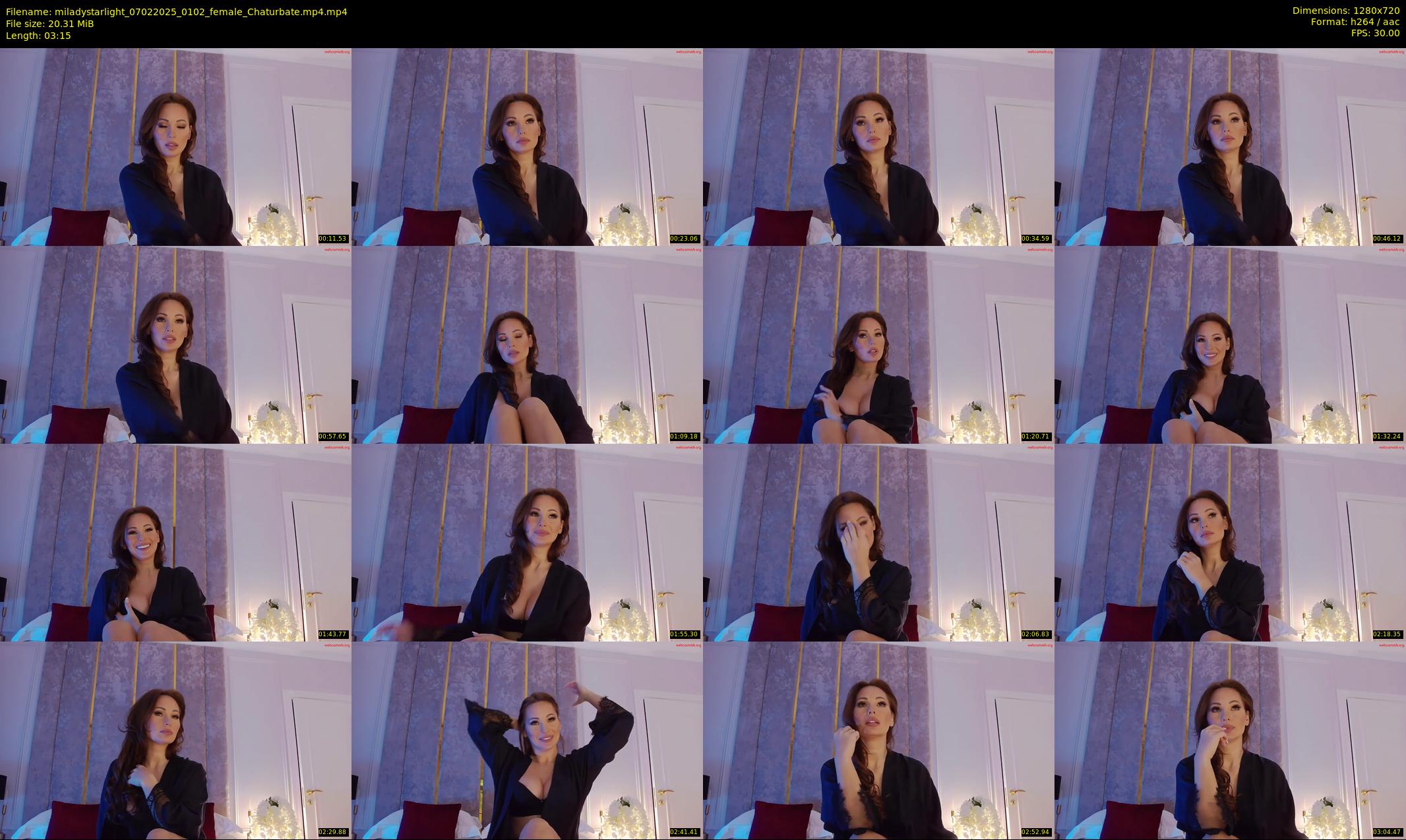 miladystarlight — 4 minute Chaturbate female cam show recording, 720p, Feb 7, 2025