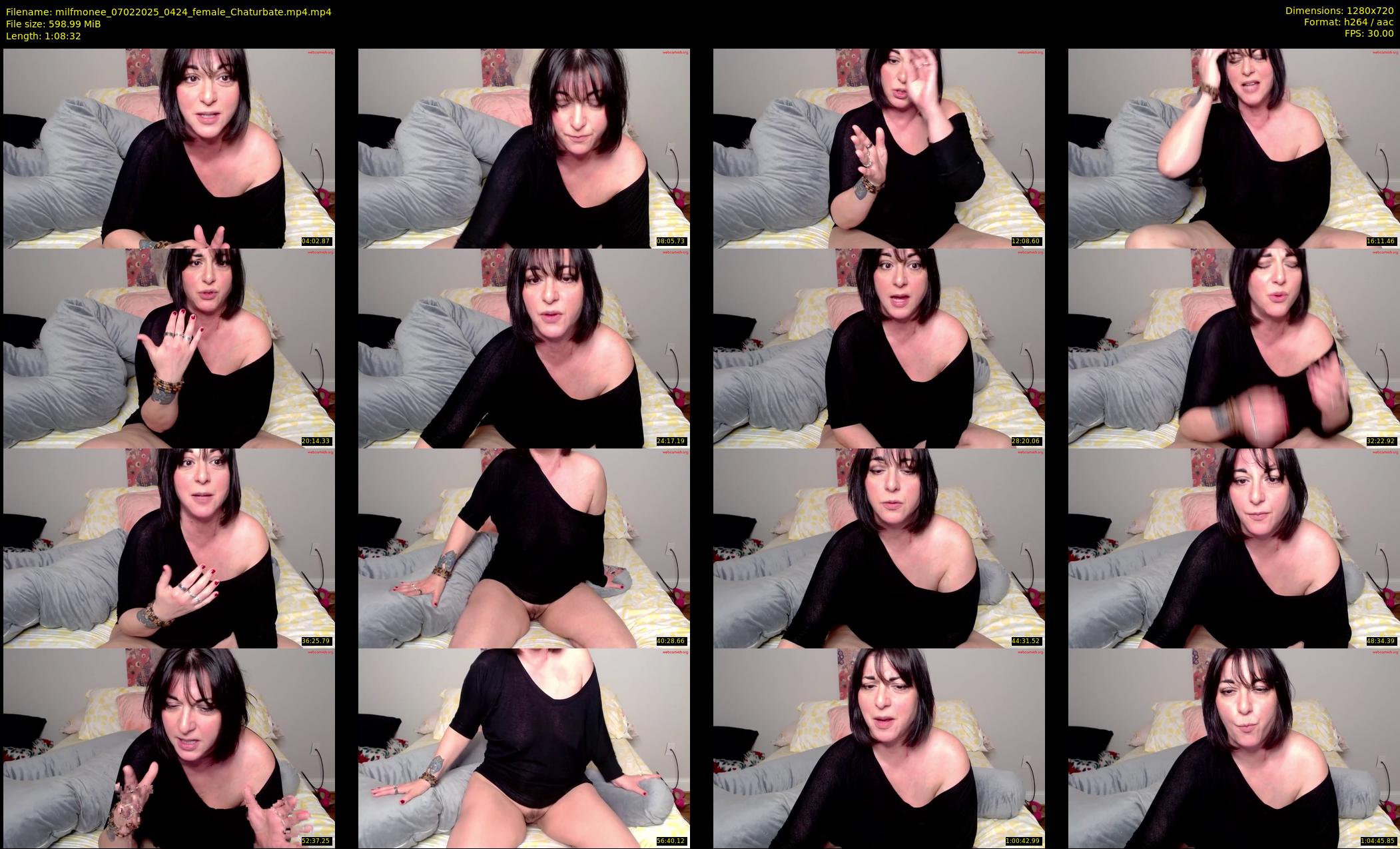 milfmonee — 69 minute Chaturbate female cam show recording, 720p, Feb 7, 2025