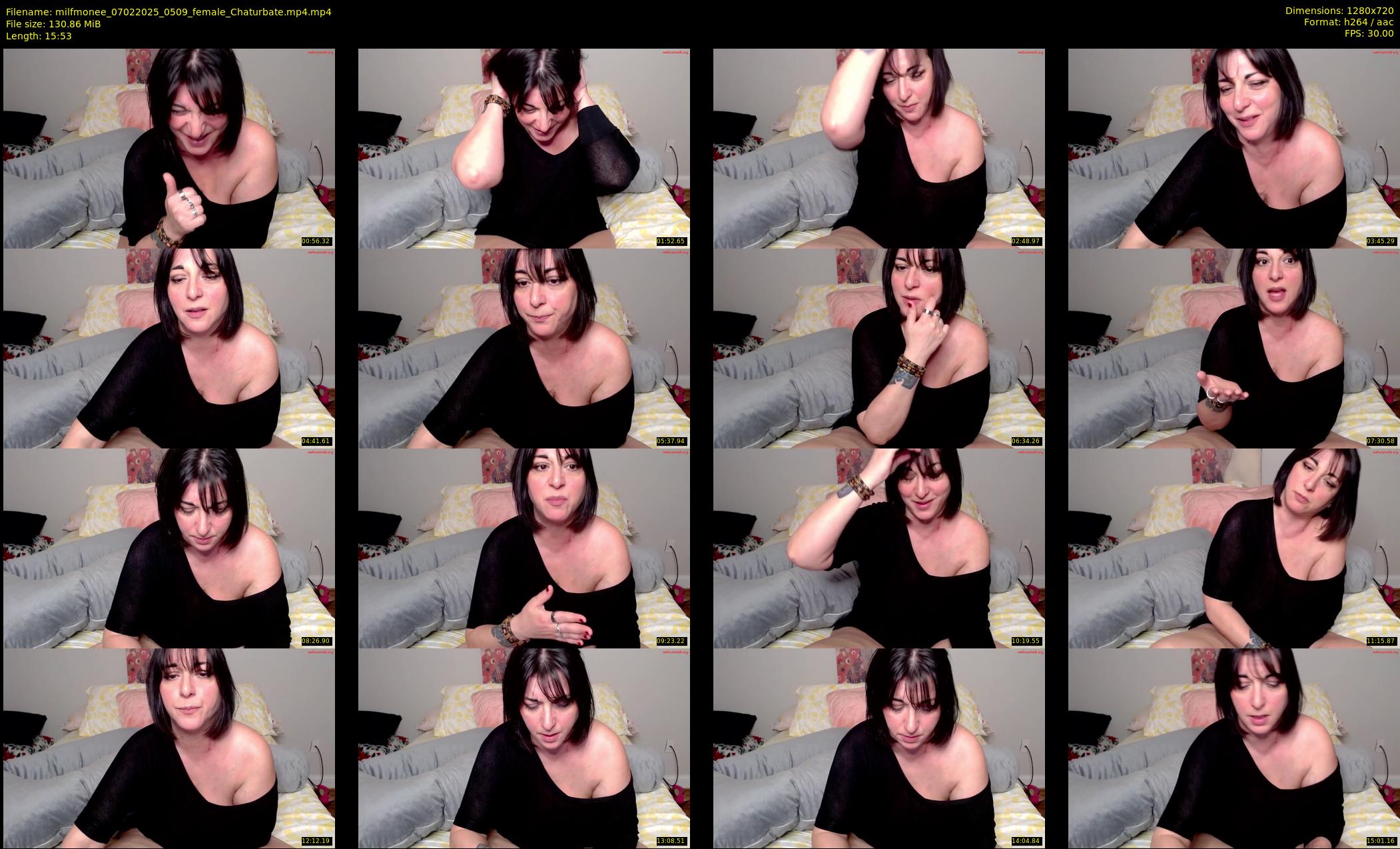 milfmonee — 16 minute Chaturbate female cam show recording, 720p, Feb 7, 2025