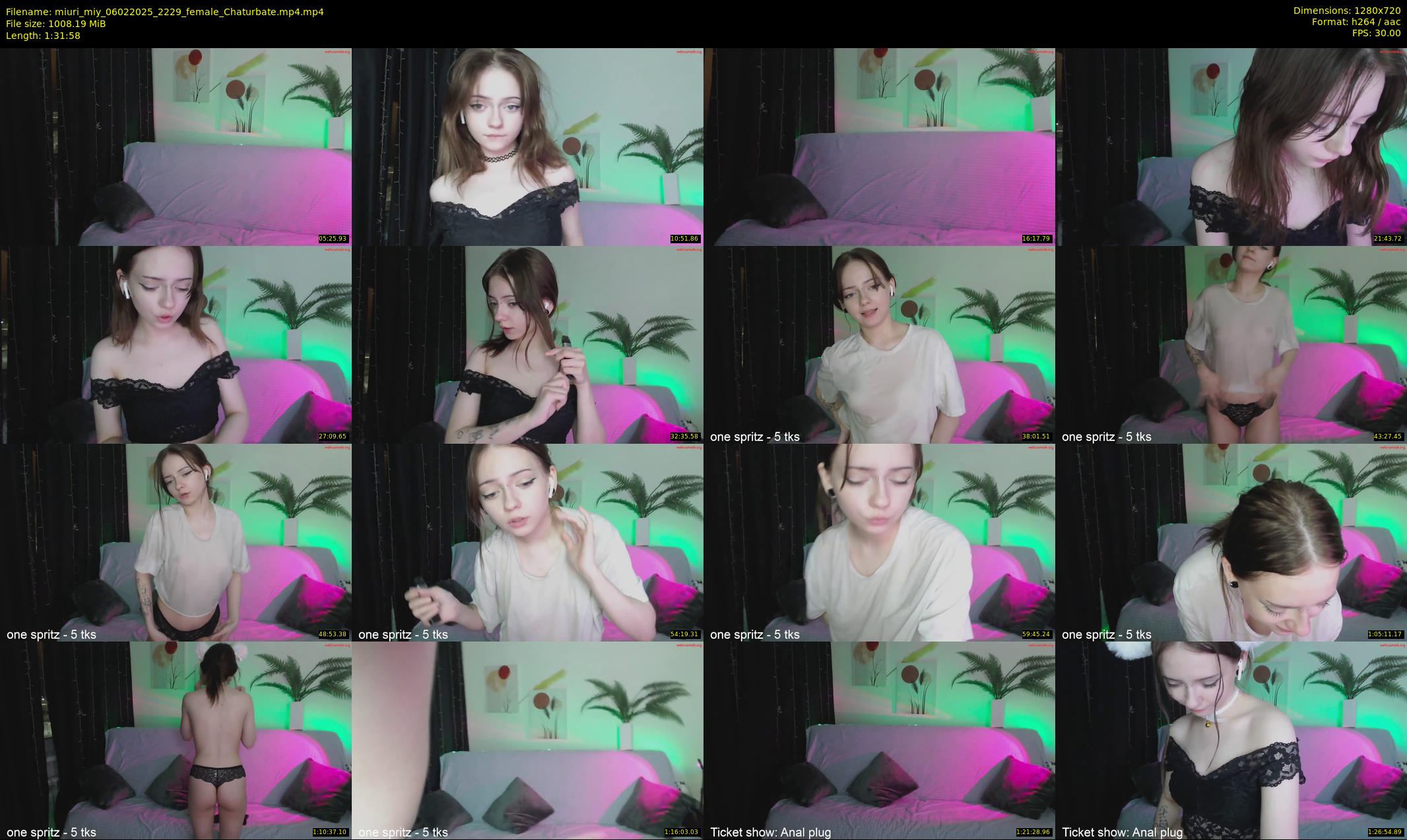 miuri_miy — 92 minute Chaturbate female cam show recording, 720p, Feb 6, 2025